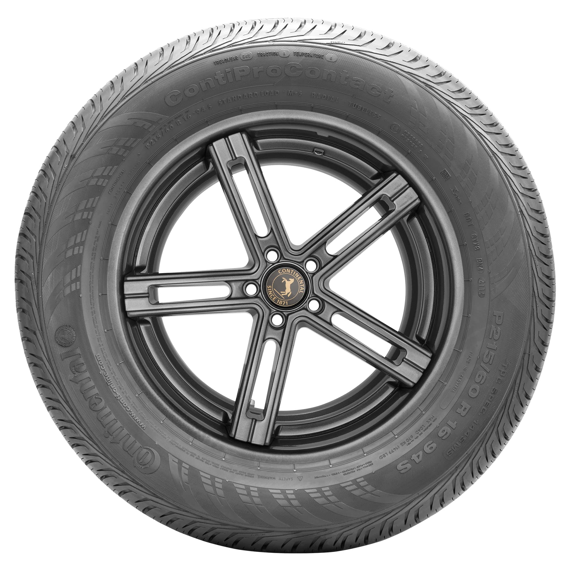 Continental ContiProContact All Season 235/55R17 99H Passenger Tire - Image 3