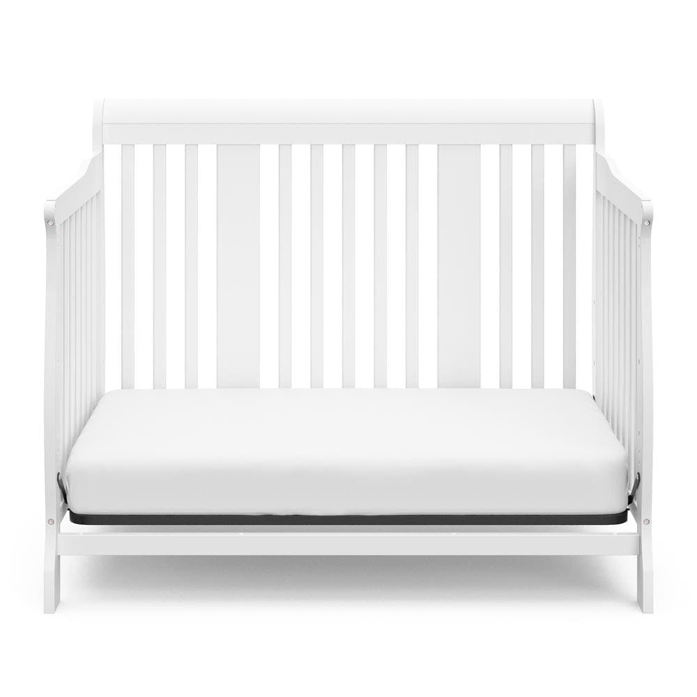 Storkcraft Tuscany 4-in-1 Convertible Baby Crib White - Image 4