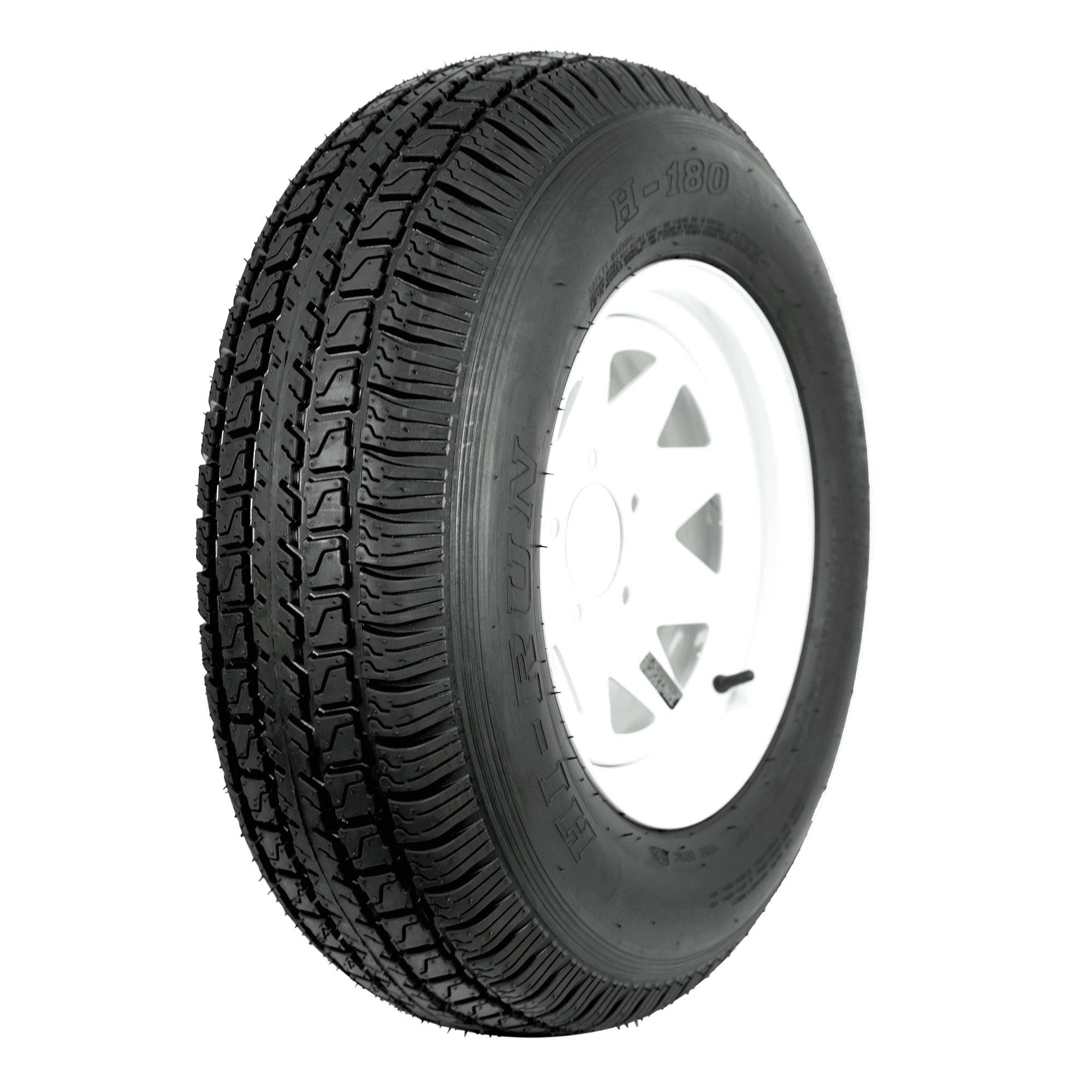 Hi-Run 2 Set H180 ST225/75D15 8PR 113L Trailer Tire & 15X6 6 Lug on 5.5" PCD Wheel Assembly Fits 225/75/15, 225 75 15 - Image 6