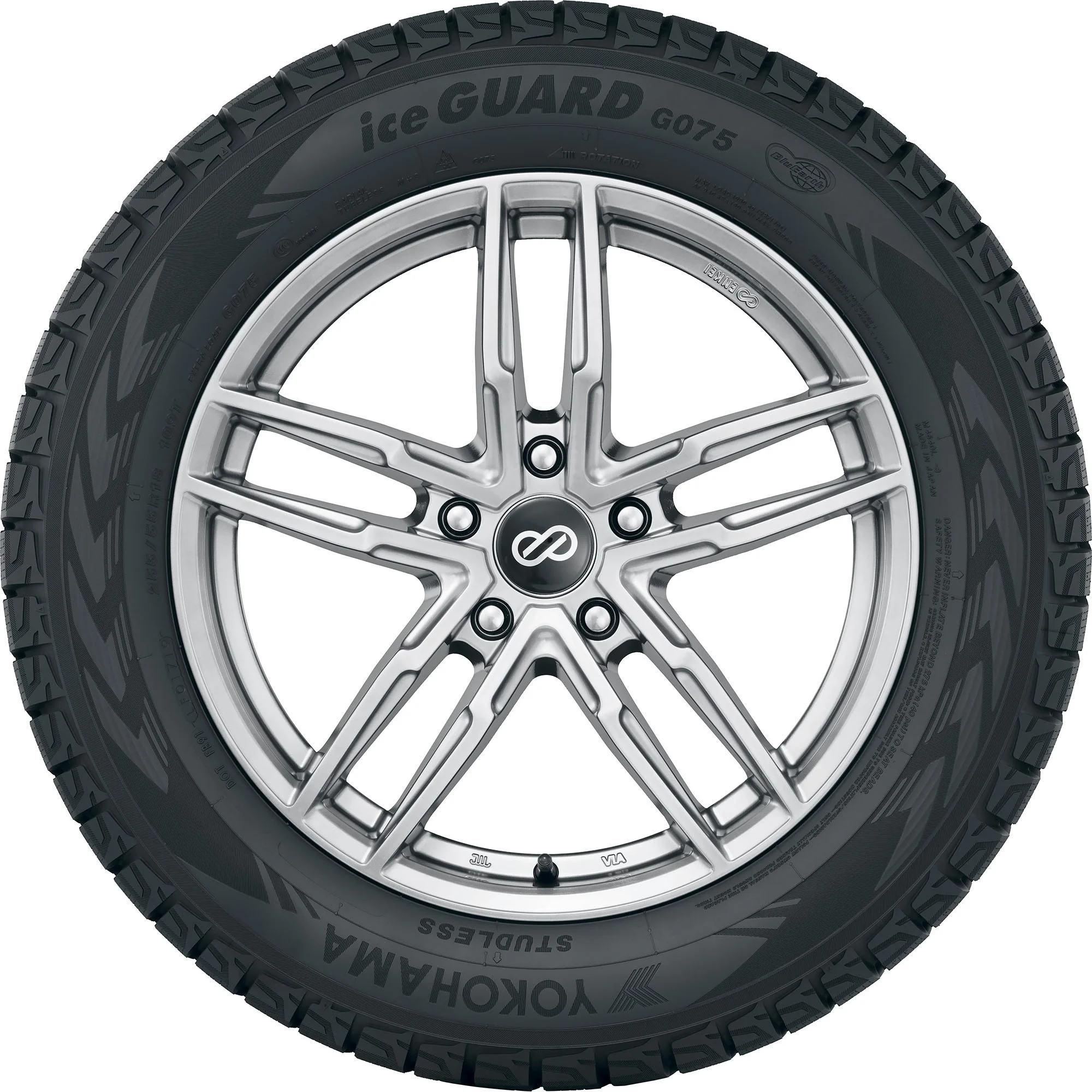 Yokohama iceGUARD G075 Winter 205/70R16 97T Passenger Tire - Image 3