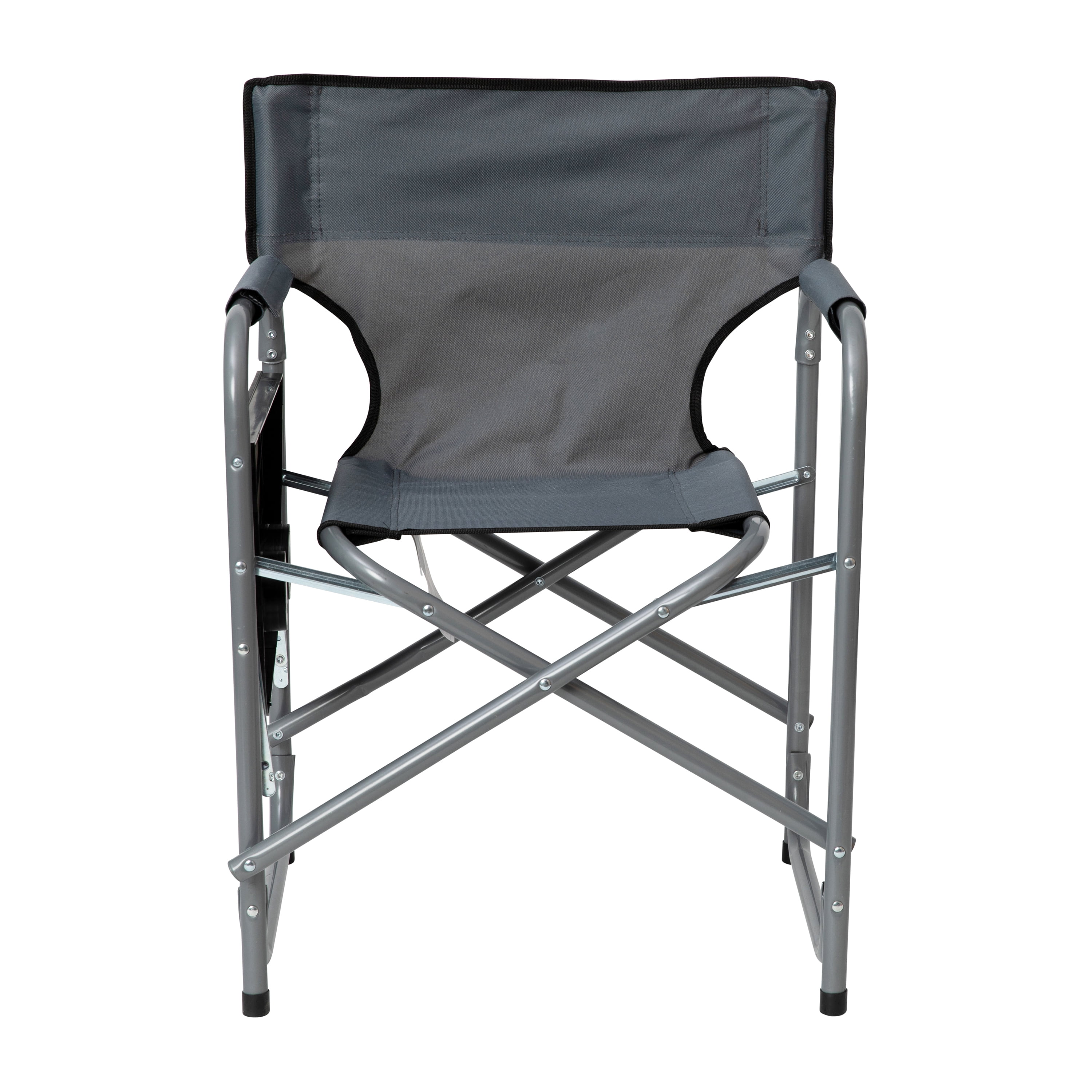 Flash Furniture Steel Camping Chair, Gray - Image 4