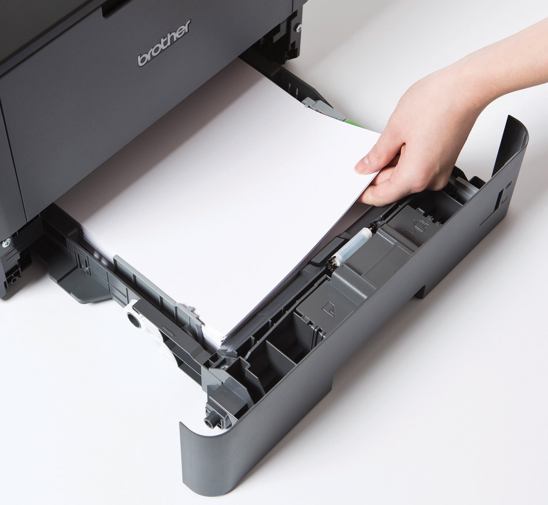 Brother Monochrome Laser Printer, HL-L5100DN, Duplex Two-Sided Printing, Ethernet Network Interface, Mobile Printing - Image 8