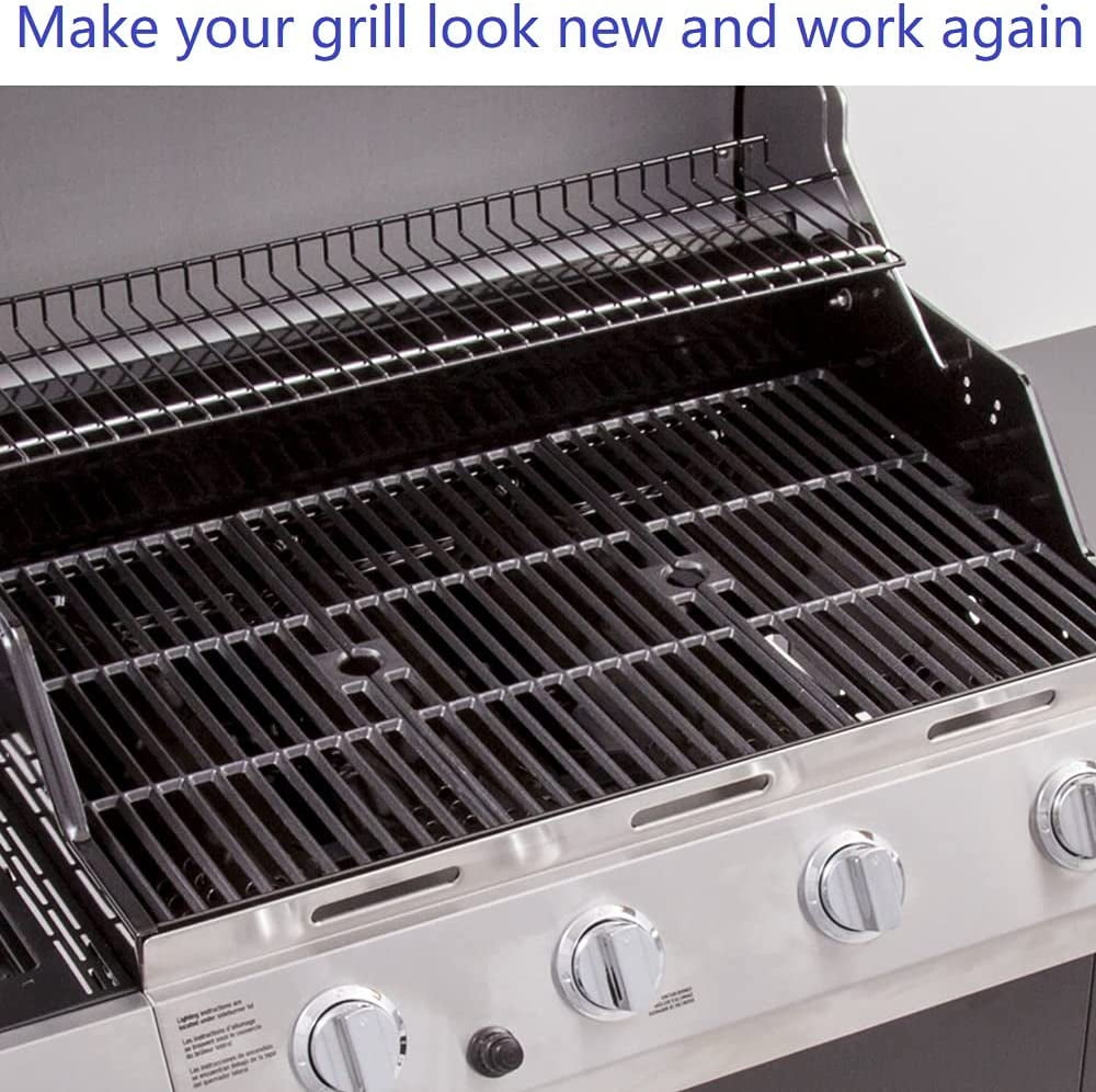 Uscover 3 Pack 16 7/8" Grill Grates Replacement Parts for Charbroil 463420508, 463420511, 463436213,463440109, Cast Iron Grill Cooking Grates for charbroil,Master Chef, Thermos and Backyard - Image 6