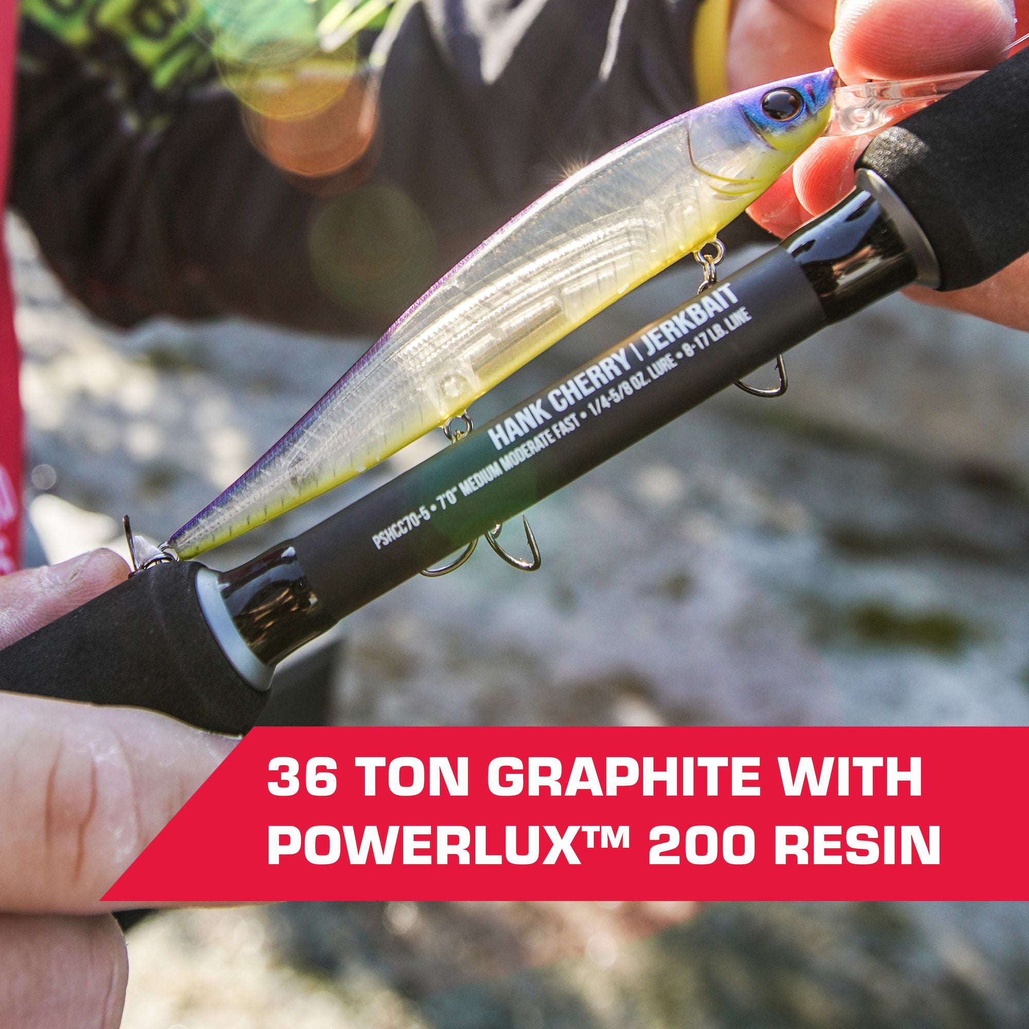 Abu Garcia Hank Cherry Jerkbait Rod - Image 4