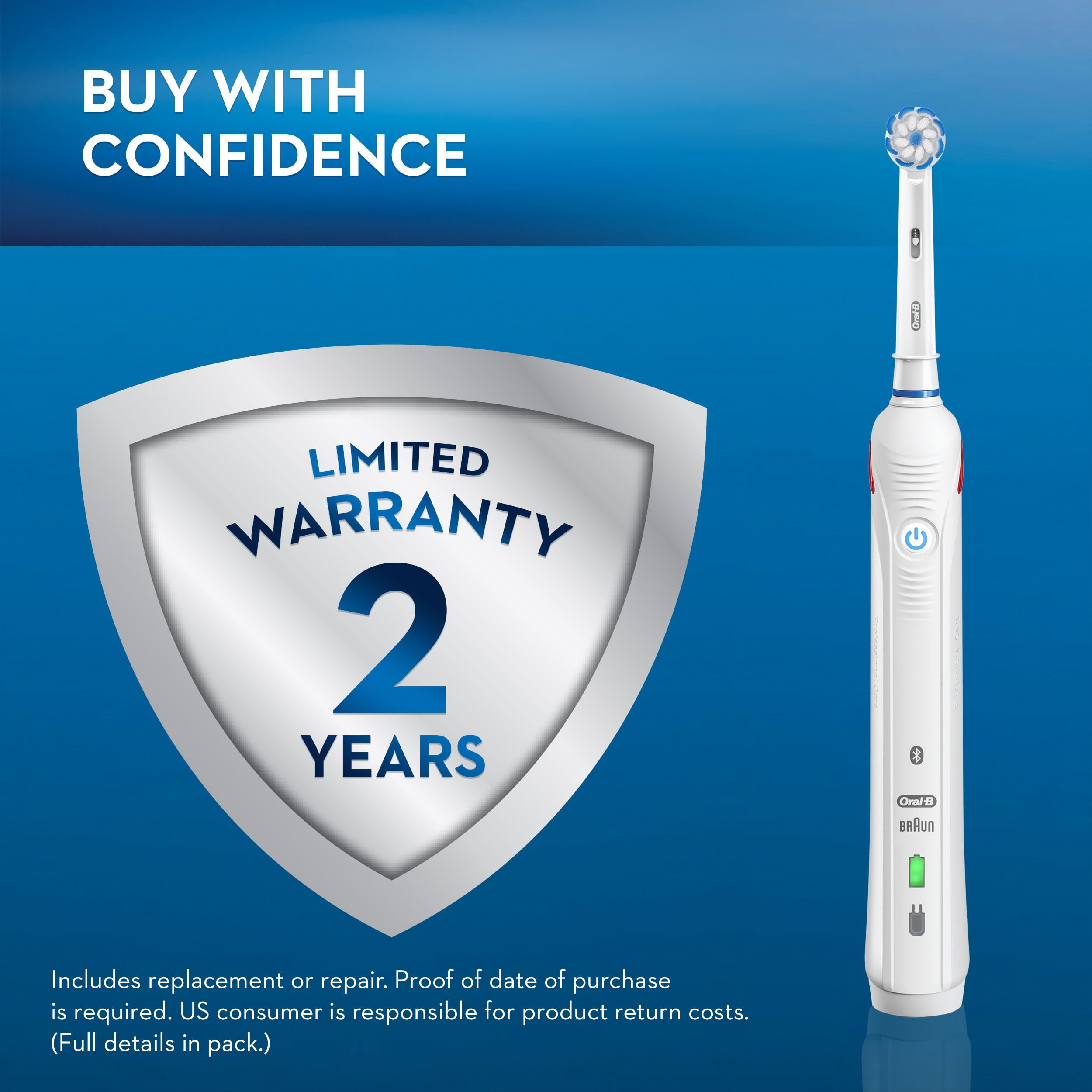Oral-B Gum and Sensitive Care, Rechargeable Electric Toothbrush, Powered by Braun - Image 6