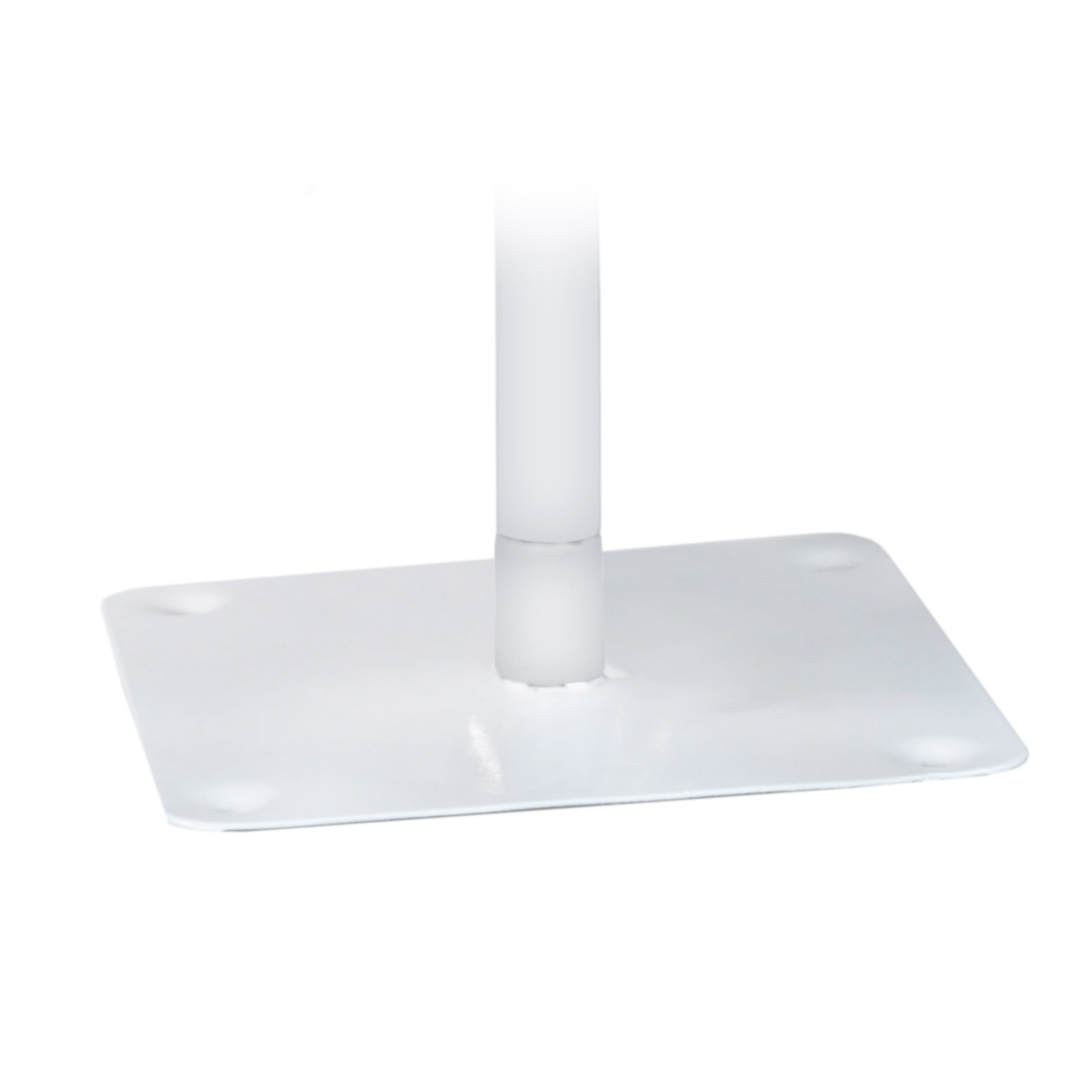 6 ft Pre-Lit Flocked Pink Artificial Alpine Pencil Tree - Image 3