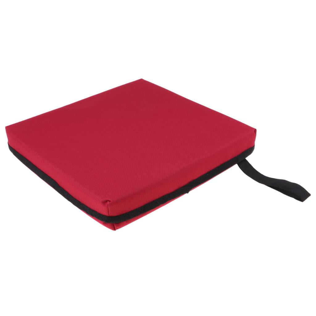 Chair Seat Cushion Pad Outdoor Garden Camping Stadium Mat Stool Red - Image 3