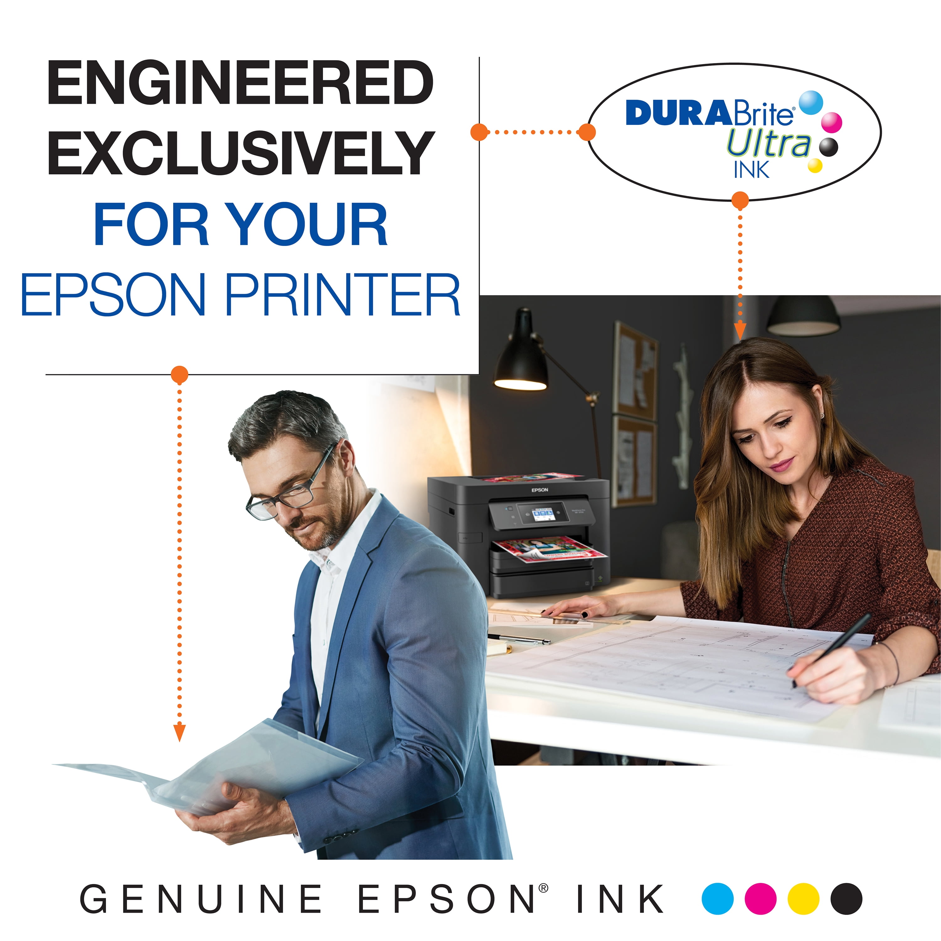 EPSON T069 DURABrite Ultra Genuine Ink Standard Capacity Black & Color Combo Pack - Image 5
