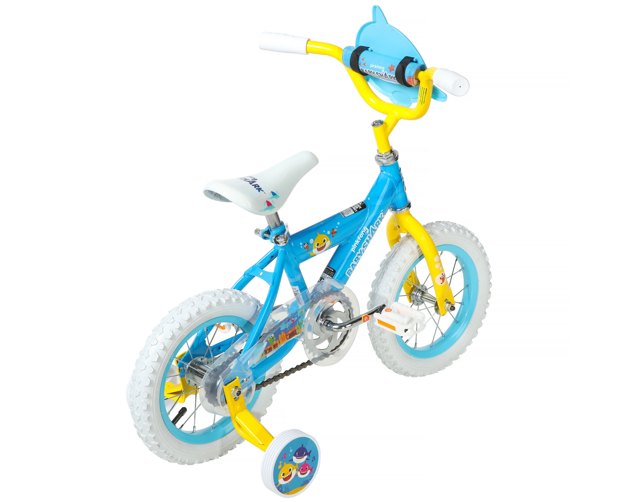 12" Dynacraft Baby Shark Boys BMX Bike, Kids Age 3-5 Years - Image 7