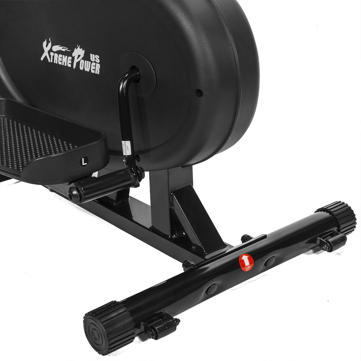 XtremepowerUS Pro-Series 2-in-1 Elliptical Fan Bike Dual-Action Cross Trainer Machine Exercise Equipment with LCD Monitor - Image 5