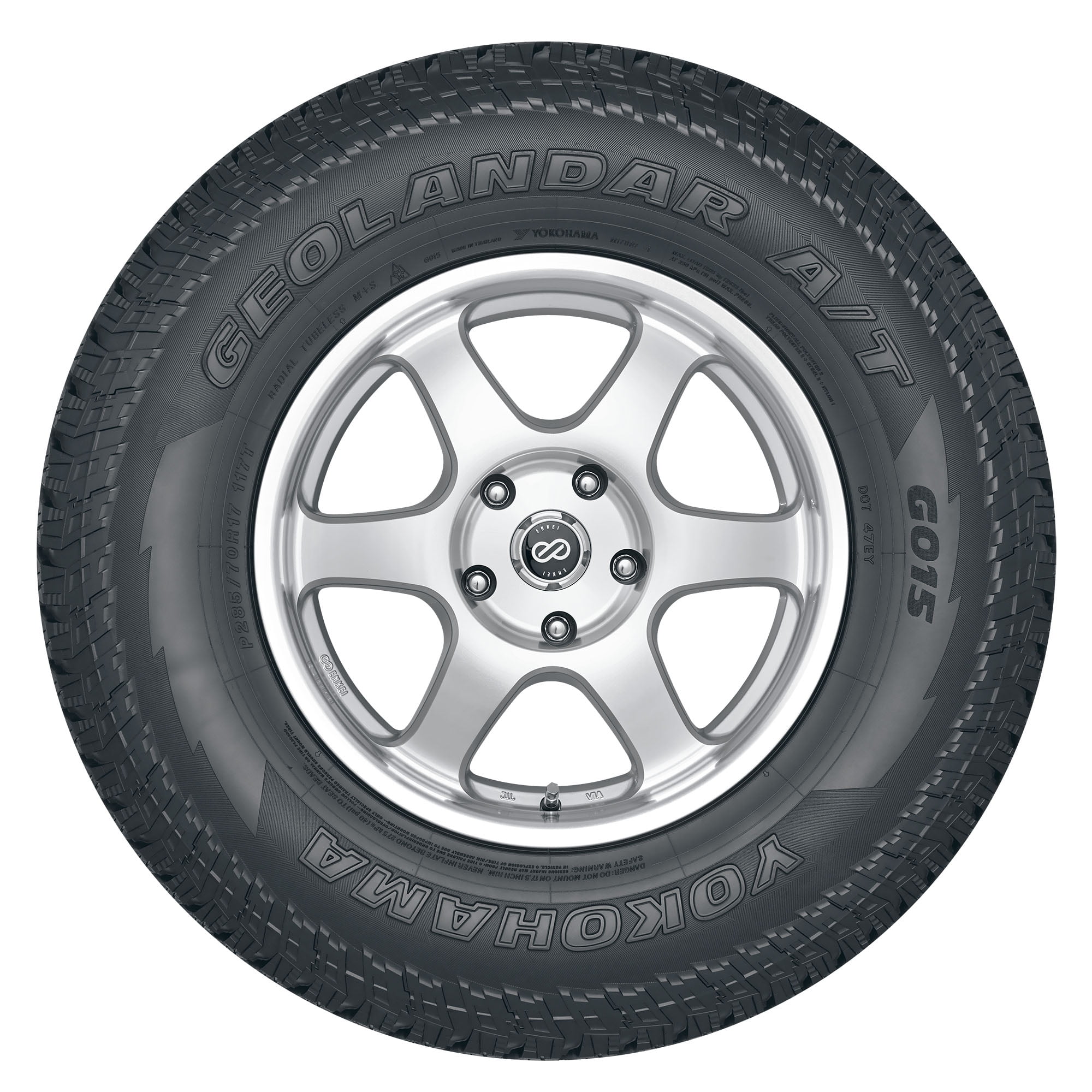 Yokohama Geolandar AT G015 All Terrain 265/65R18 114H Light Truck Tire - Image 6