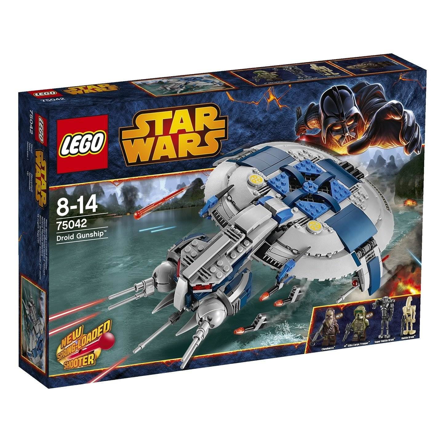 LEGO® Star Wars™ Revenge of the Sith Droid Gunship w/ 4 Minifigures | 75042 - Image 7