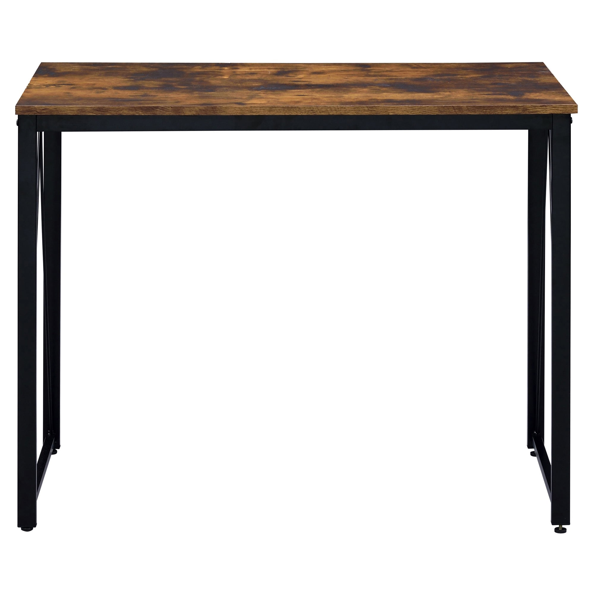 ACME Zaidin Writing Desk in Weathered Oak and Black - Image 3
