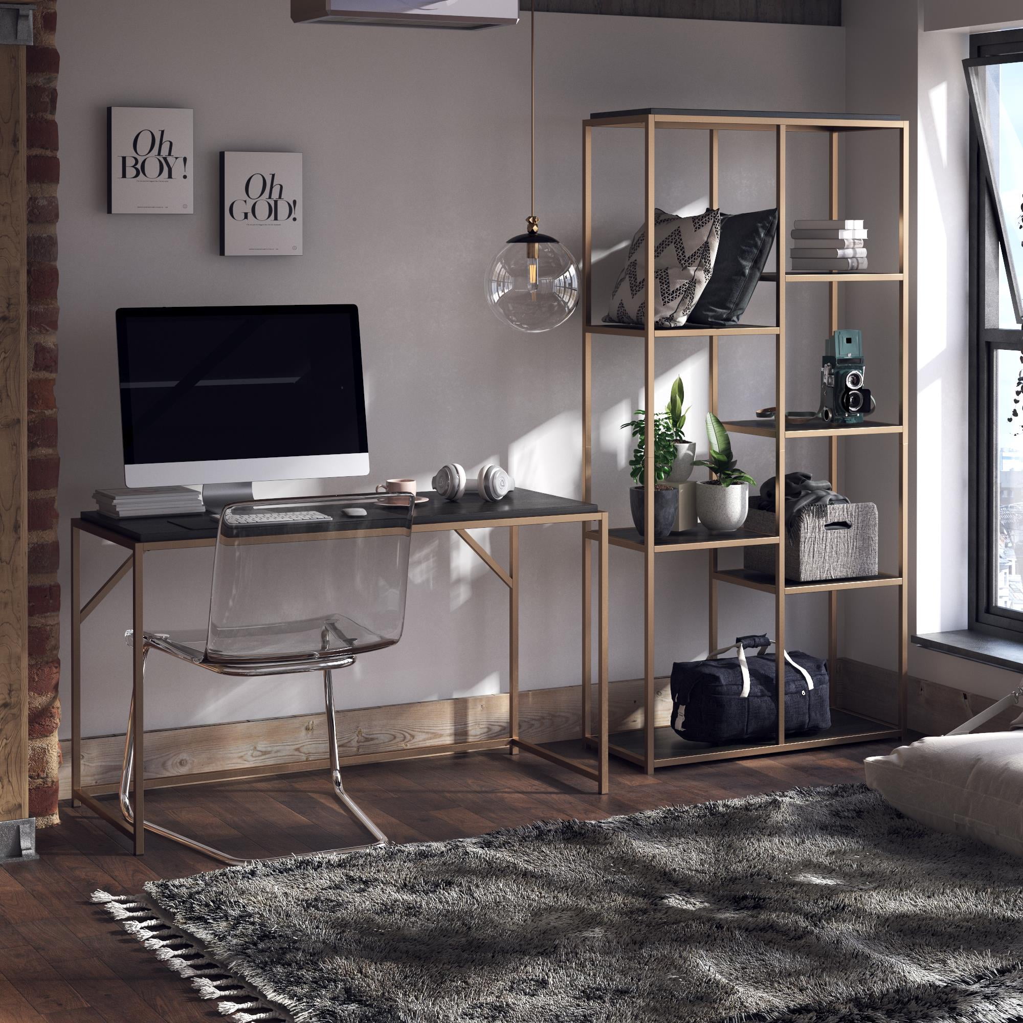 Ameriwood Home Fayette 5-Shelf Bookcase, Espresso - Image 5