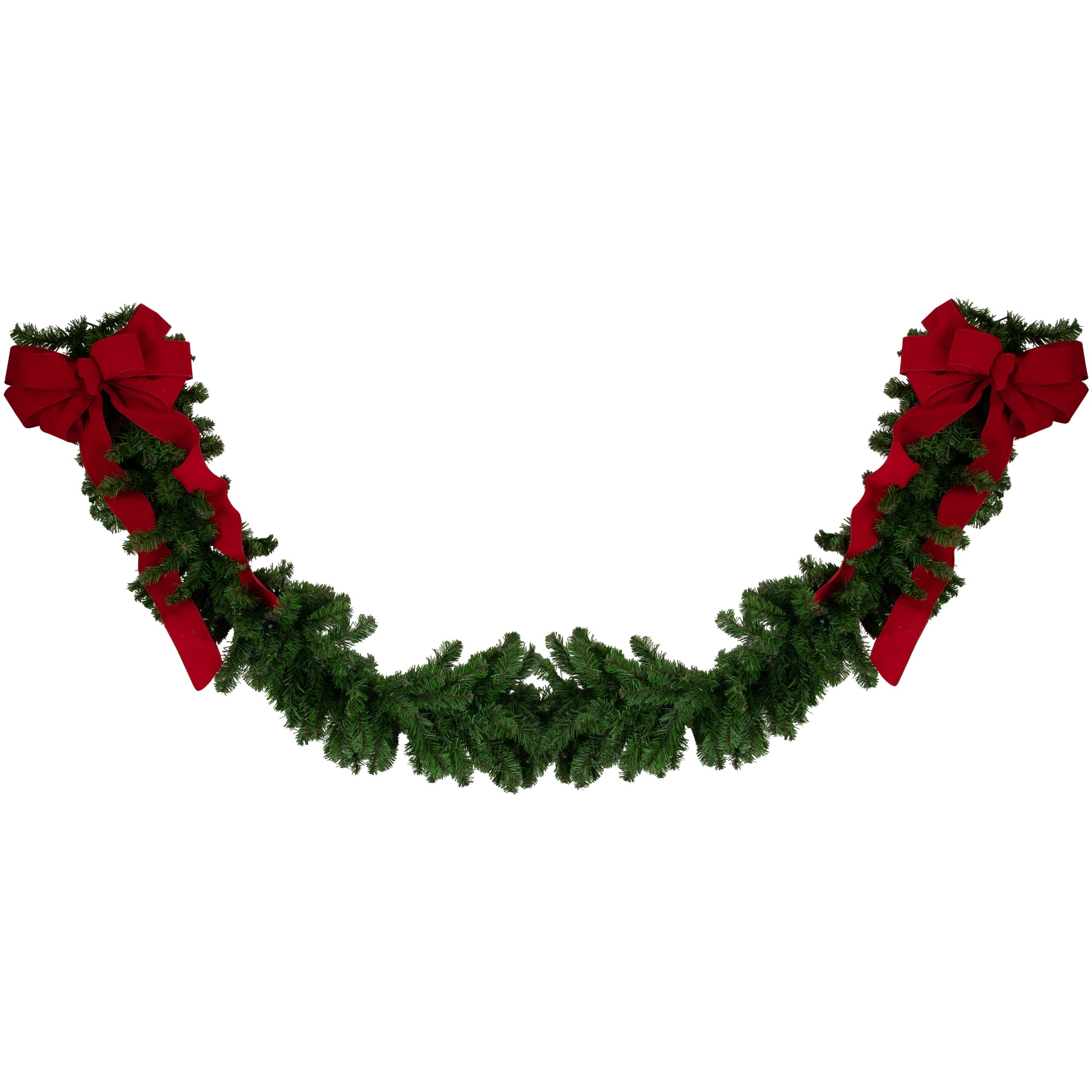 Northlight Balsam Pine Artificial Commercial Christmas Garland - 50' x 12" - Unlit - Image 4