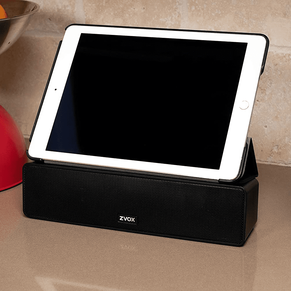 ZVOX AccuVoice AV100 Mini Dialogue Boosting TV Speaker Sound Bar, 10" - Image 3