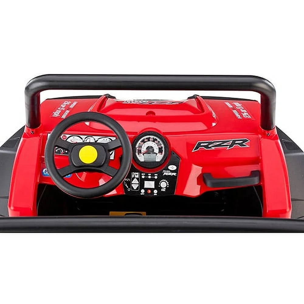 Peg Perego Polaris Ranger RZR 900 12-Volt Battery-Powered Ride-On, Red - Image 5