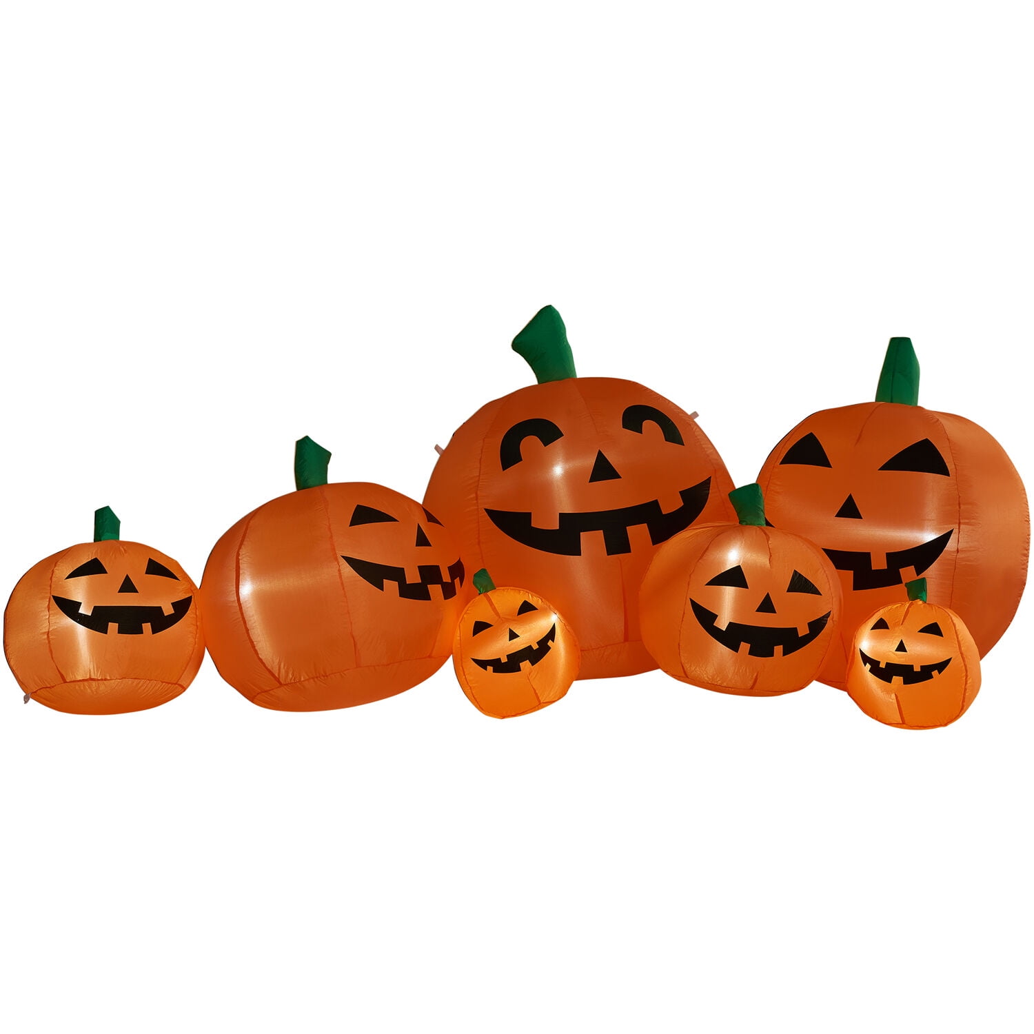 Haunted Hill Farm 10 ft Wide Prelit Inflatable Pumpkin Family, HIPMPKNFM101-L - Image 7