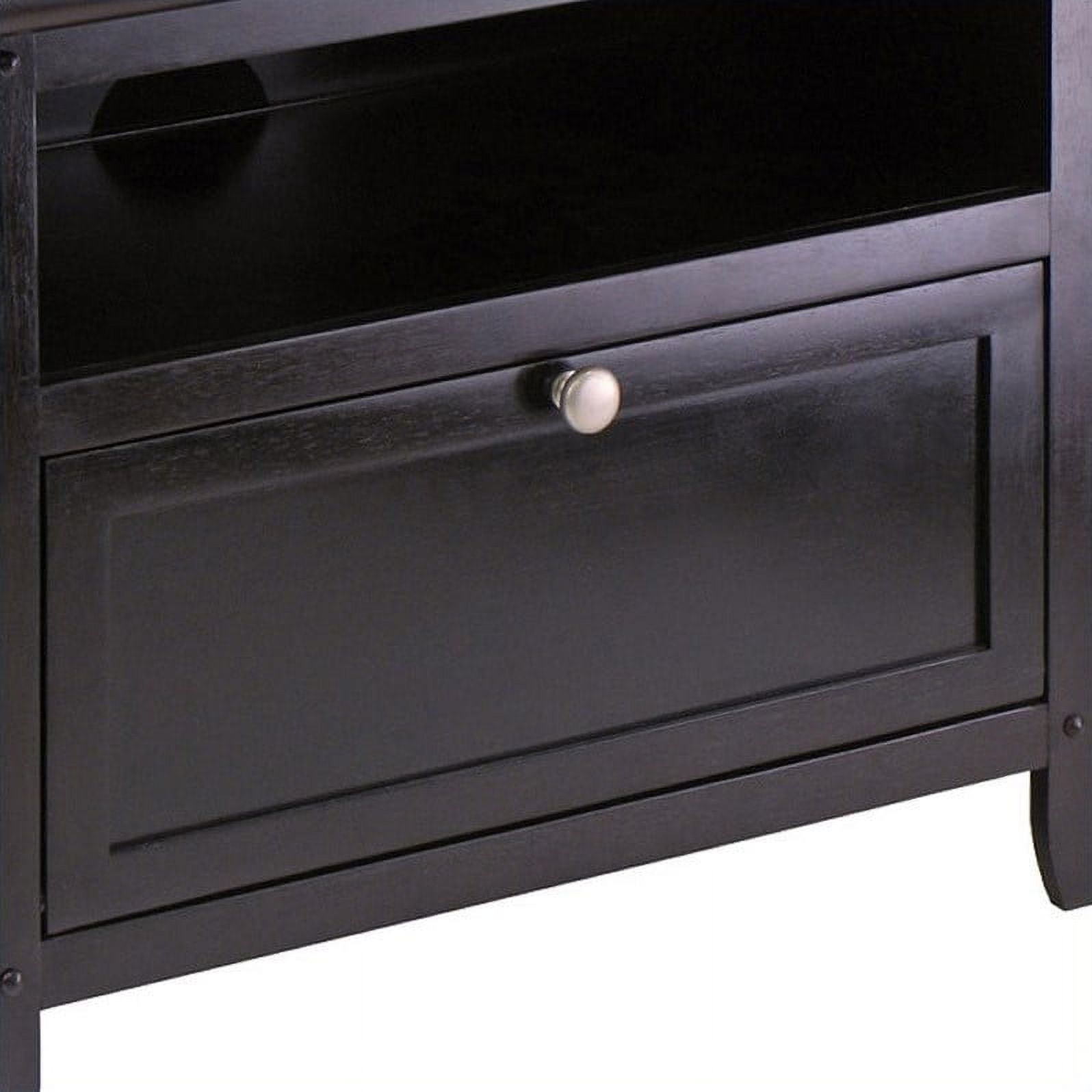 Winsome Zara TV & Media Stand, Espresso Finish - Image 3