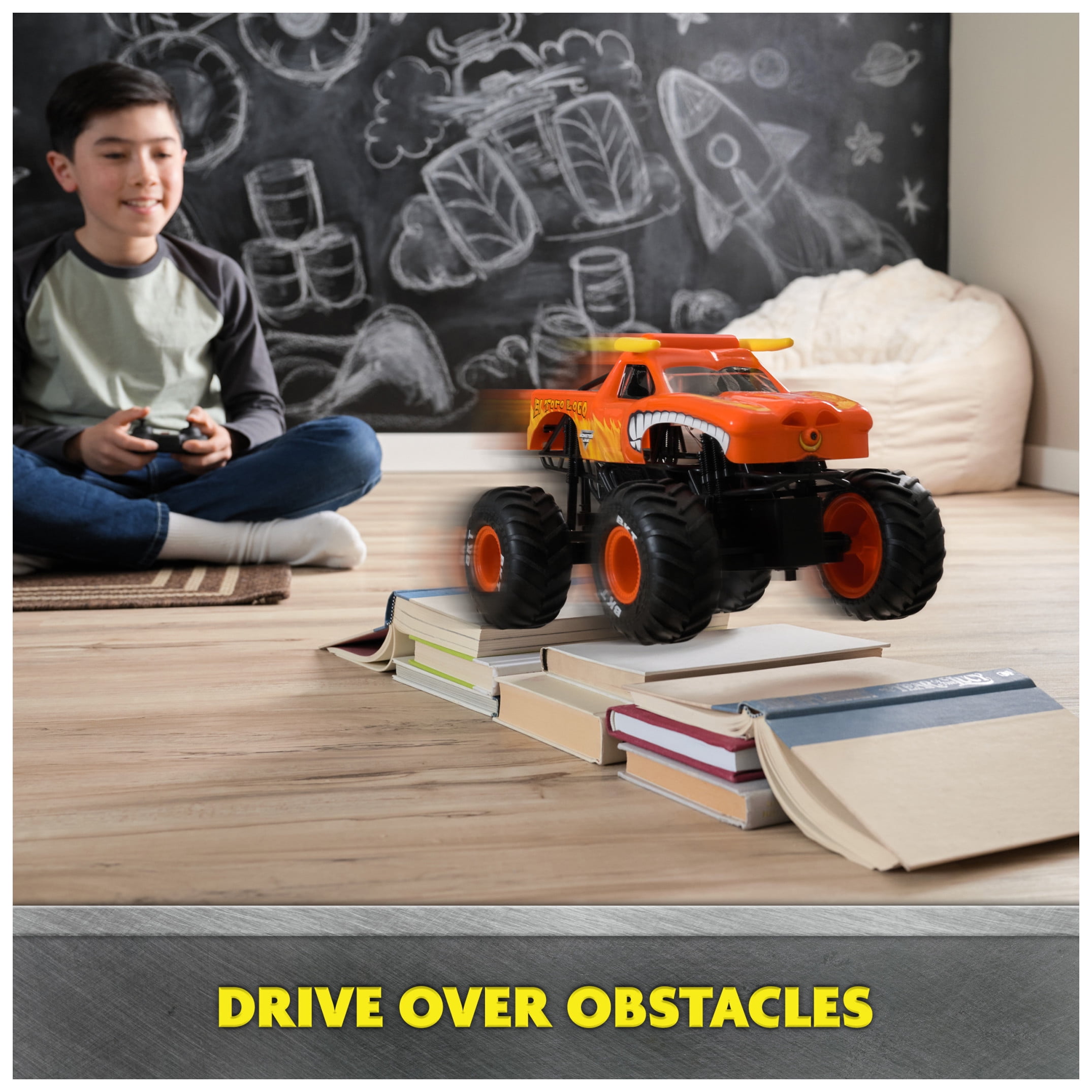 Monster Jam, El Toro Loco RC Monster Truck, 1:15 Scale - Image 9