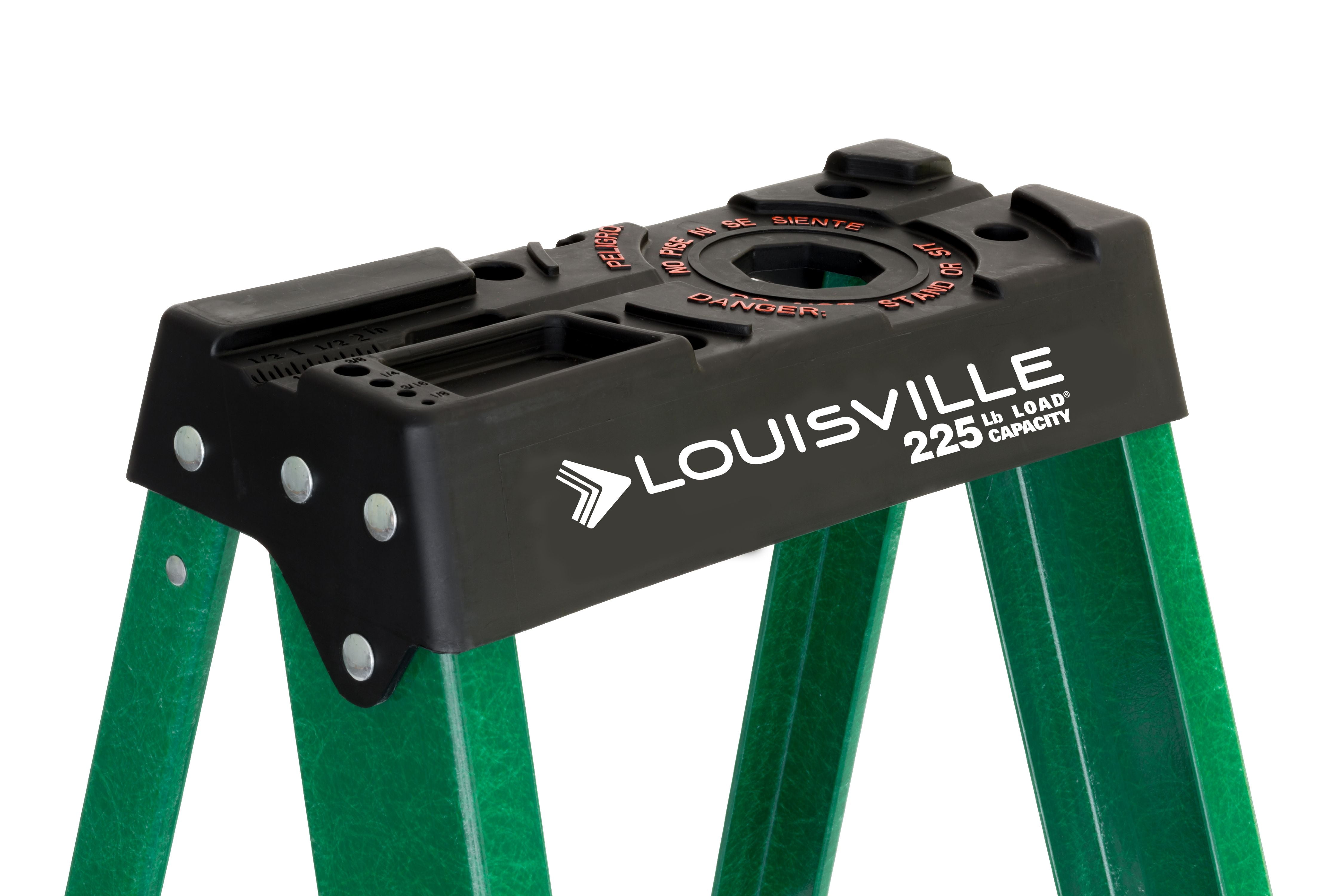 Louisville Ladder 4-Foot Fiberglass Step Ladder, 225-Pound Load Capacity, Type II, FS4004 - Image 8