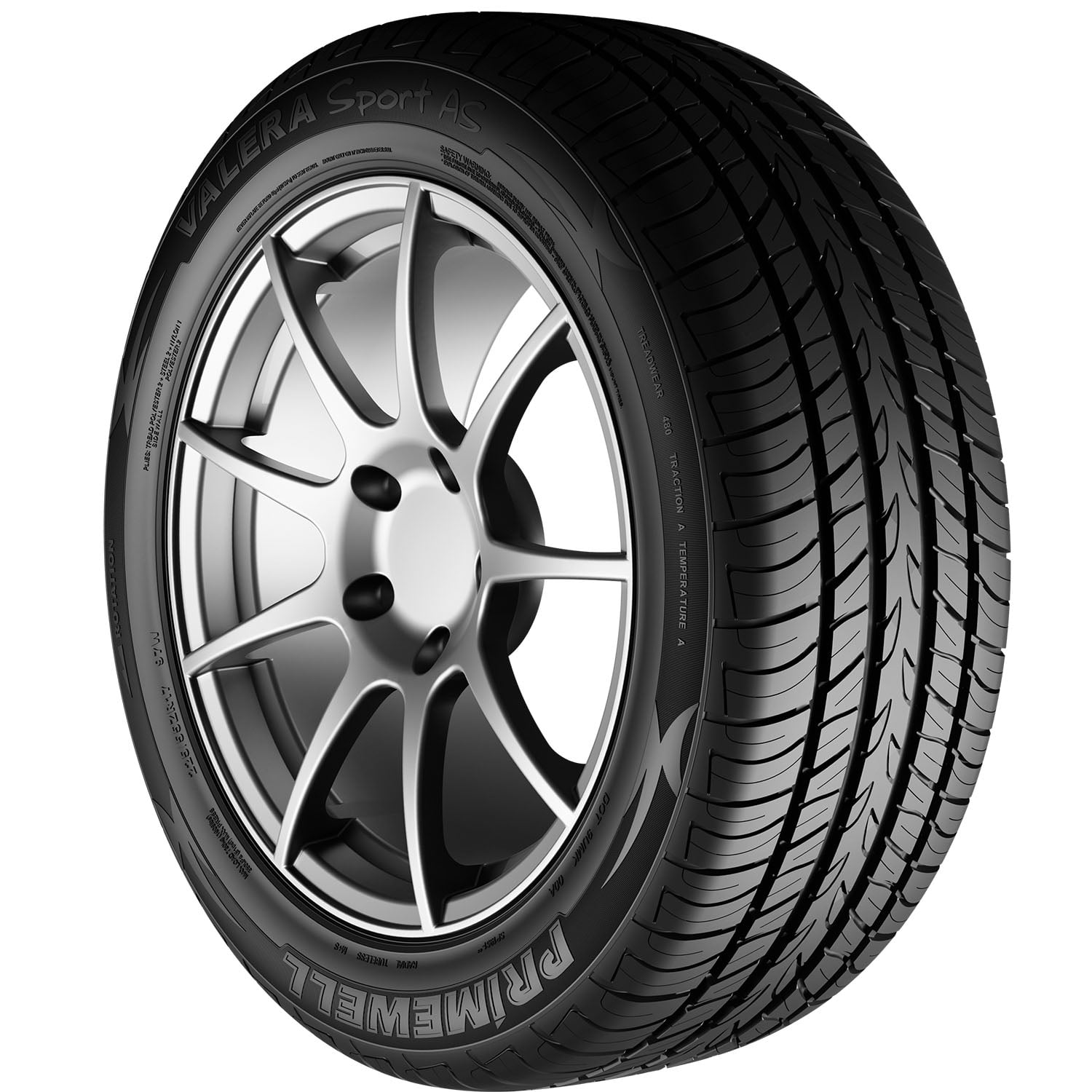 Primewell Valera Sport AS All Season 205/50ZR17 93W XL Passenger Tire - Image 4