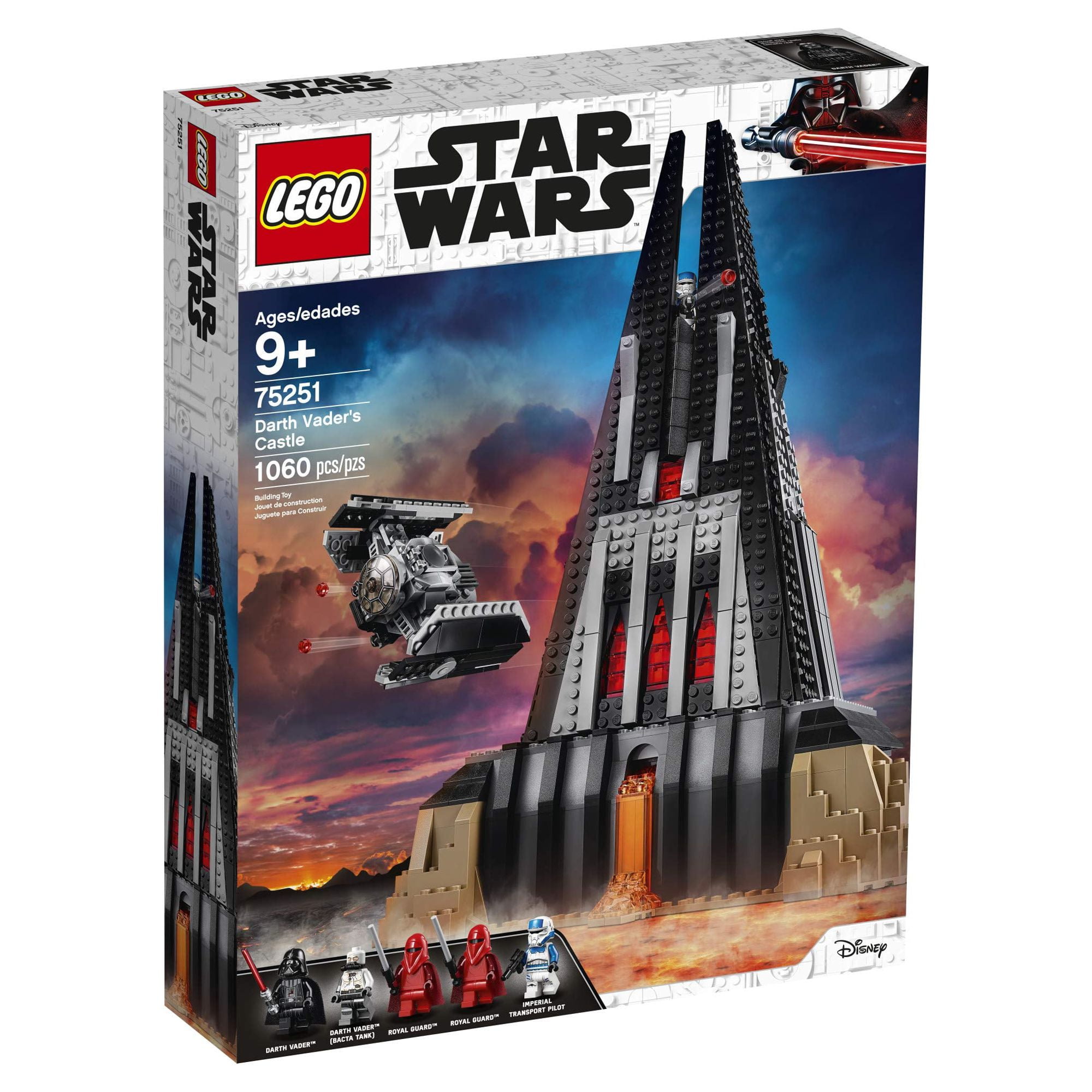 LEGO Star Wars Darth Vaders Castle 75251 Building Kit (1060 Pieces) - Image 6