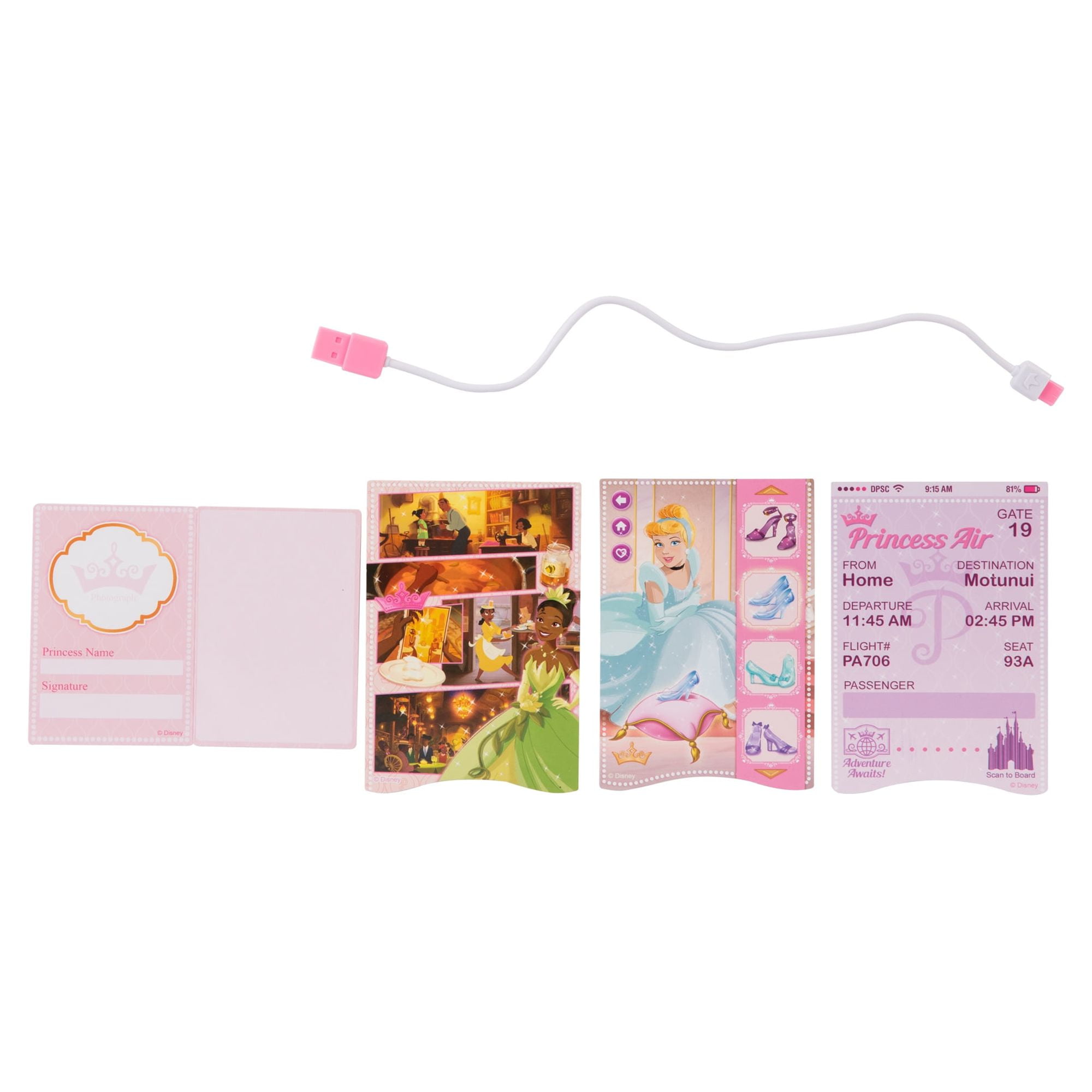 Disney Princess Style Collection World Traveler Child Suitcase Playset - Image 12