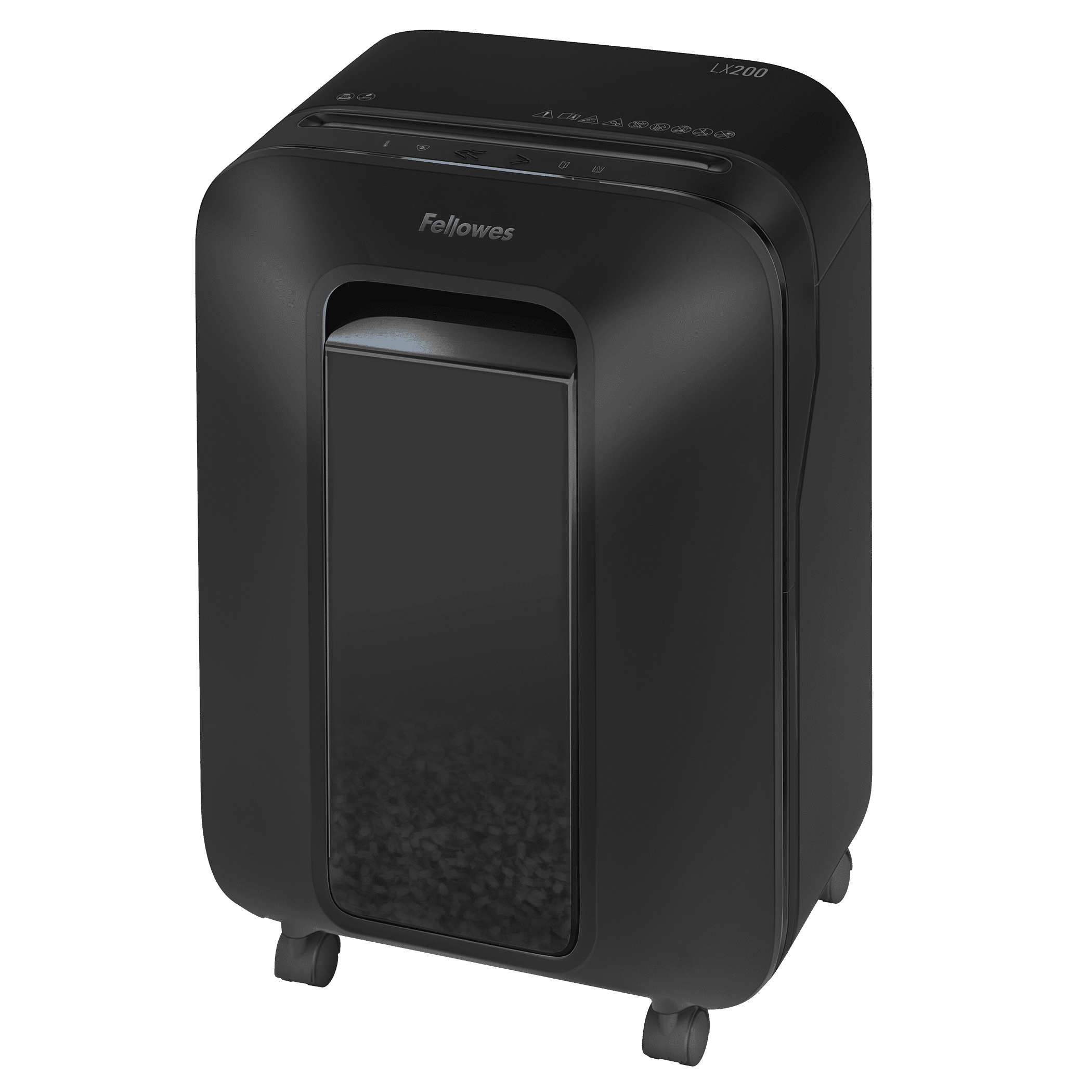 Fellowes Powershred LX200 Micro-Cut Paper Shredder, Black - Image 4