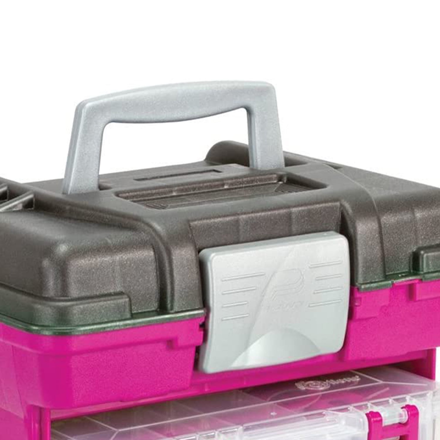 Creative Options Grab'n Go 3-By Rack System-13"X10"X14" Magenta & Sparkle Gray - Image 5
