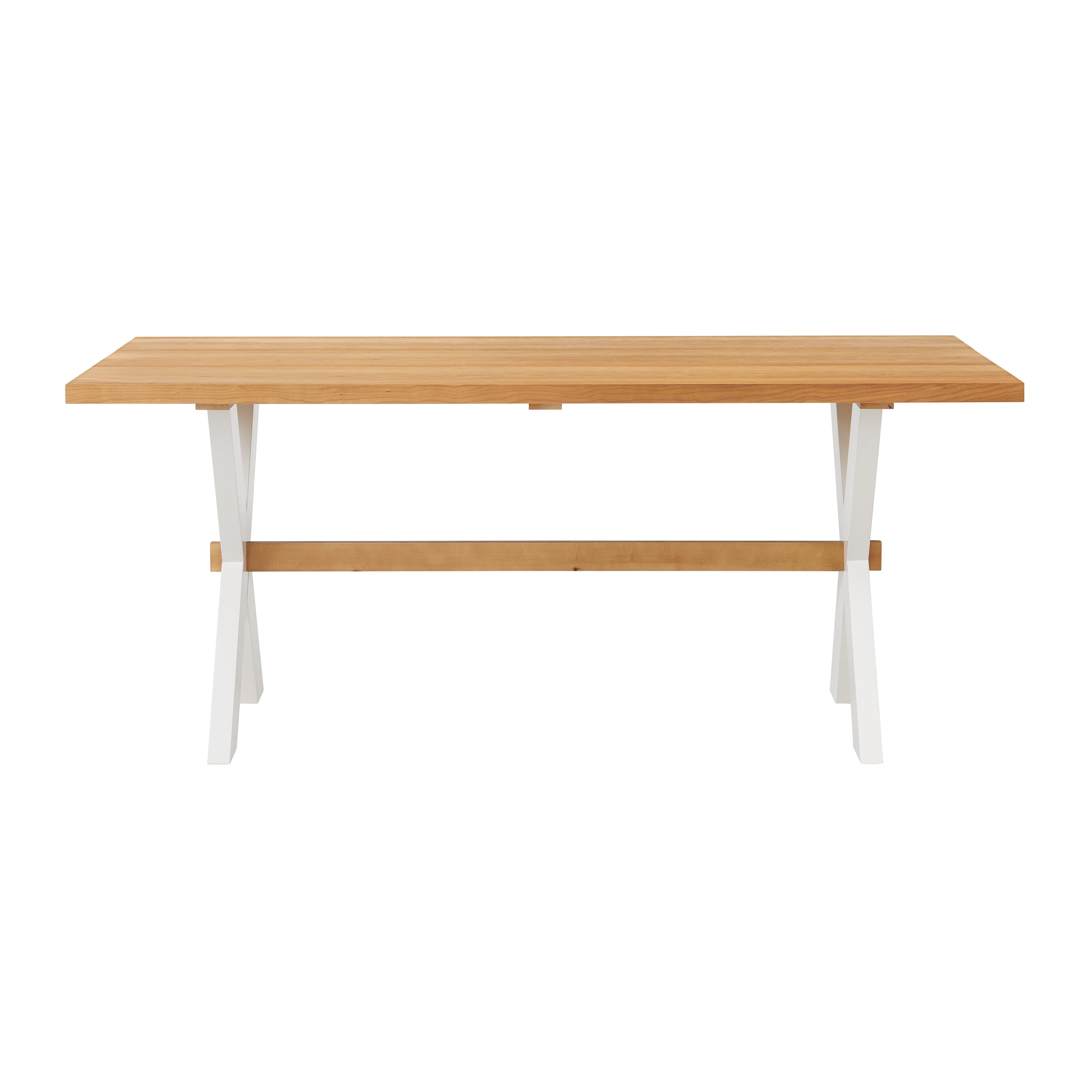 Alaterre Furniture Chelsea 72 in. Dining Table, Natural - Image 7