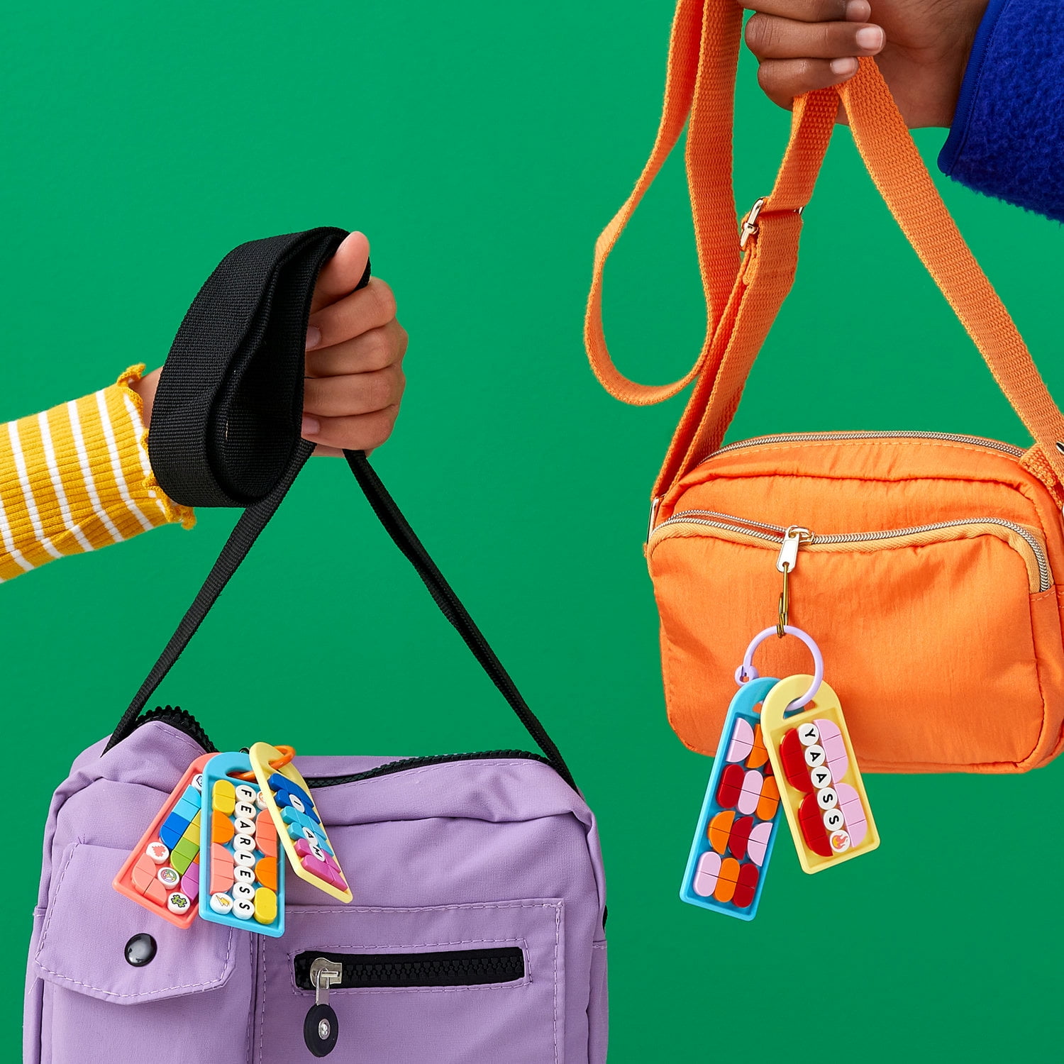 LEGO DOTS Bag Tags Mega Pack – Messaging 41949 DIY Customizable Craft Kit; A Creative Activity Toy for Kids Aged 6+ (228 Pieces) - Image 8