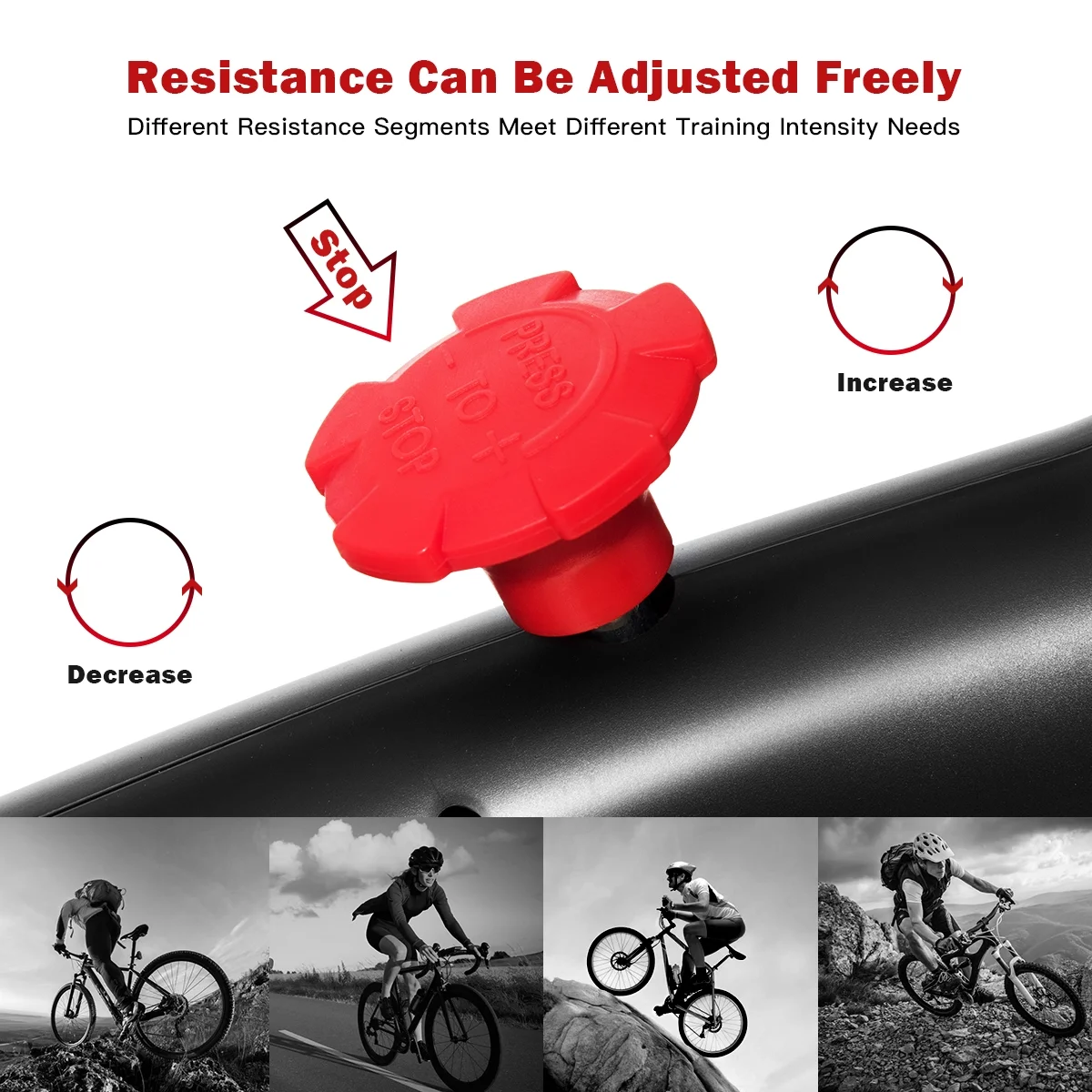 SuperFit Stationary Exercise Bike Silent Belt Drive Cycling Bike - Image 3