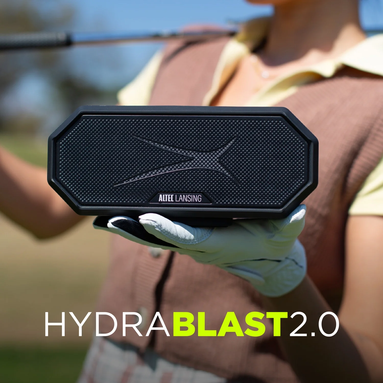 Altec Lansing Hydra Blast 2.0 LED Lighting Floatable Waterproof Wireless Magnetic Bluetooth Portable Speaker, Black, IMW1302 - Image 5