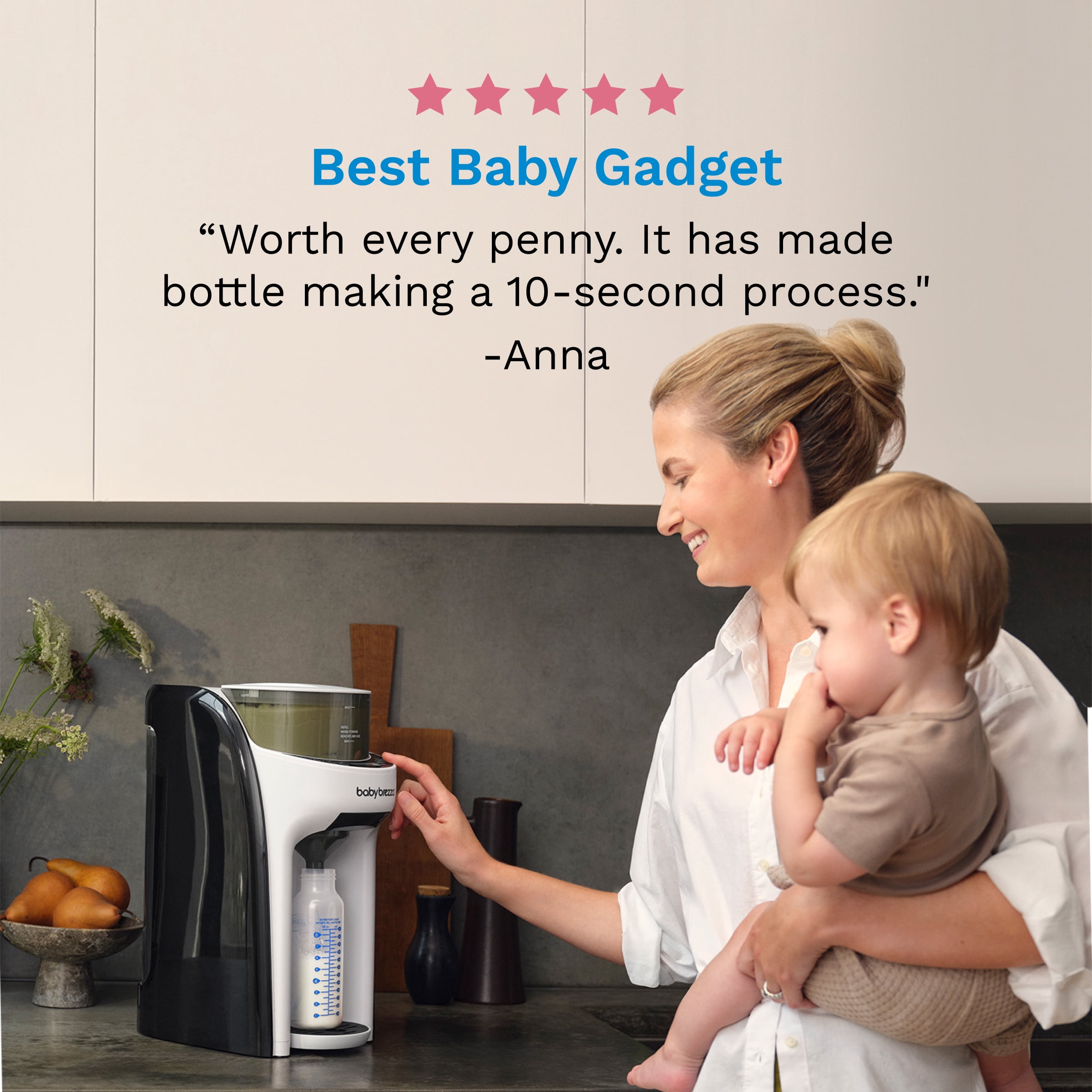 Baby Brezza Formula Pro Advanced Formula Dispenser - White - Image 5