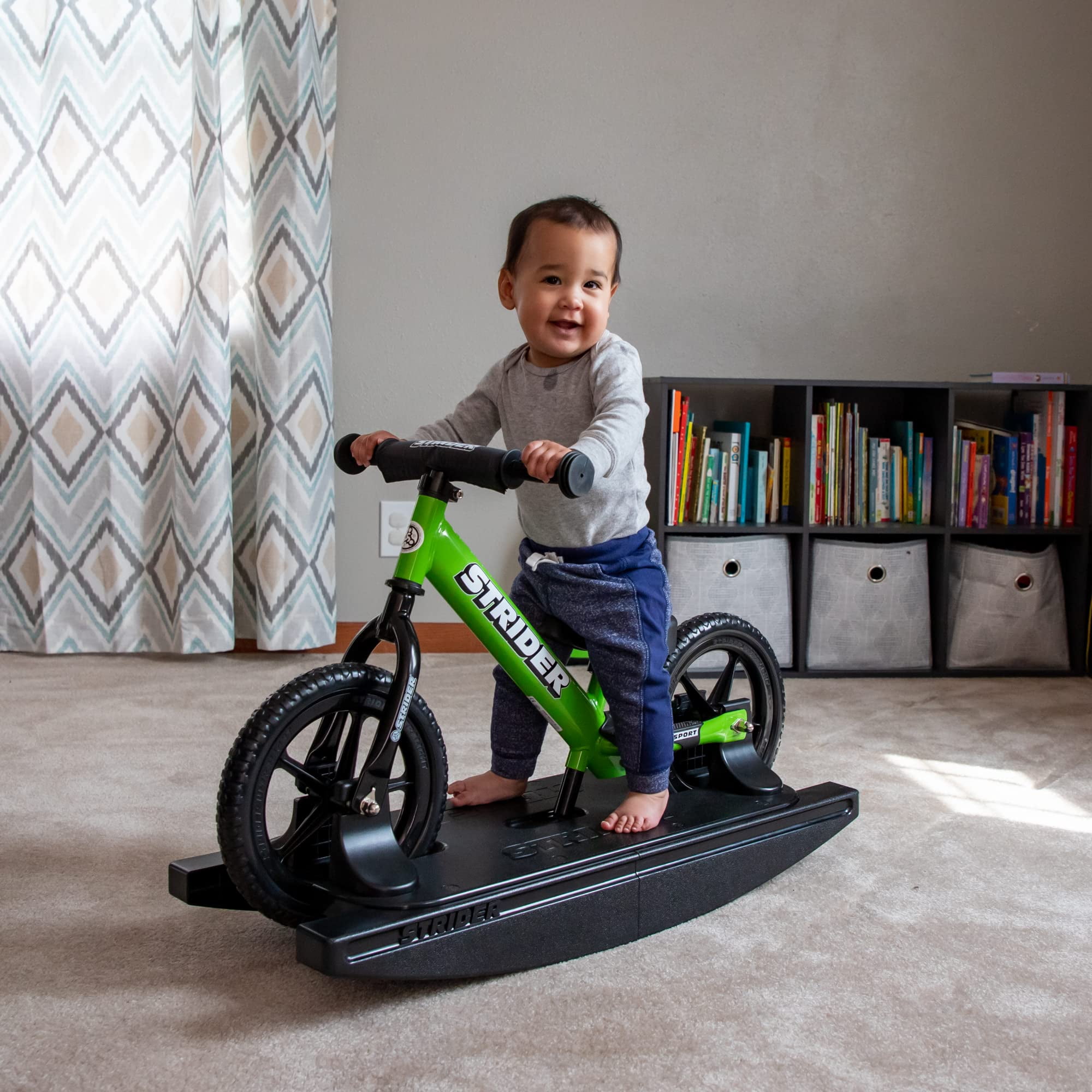 Strider Rocking Base - Fits All Our 12” Balance Bikes - for Kids 6 Months to 2 Years - All-Weather, Durable Plastic - Easy Assembly & Adjustments - Image 7