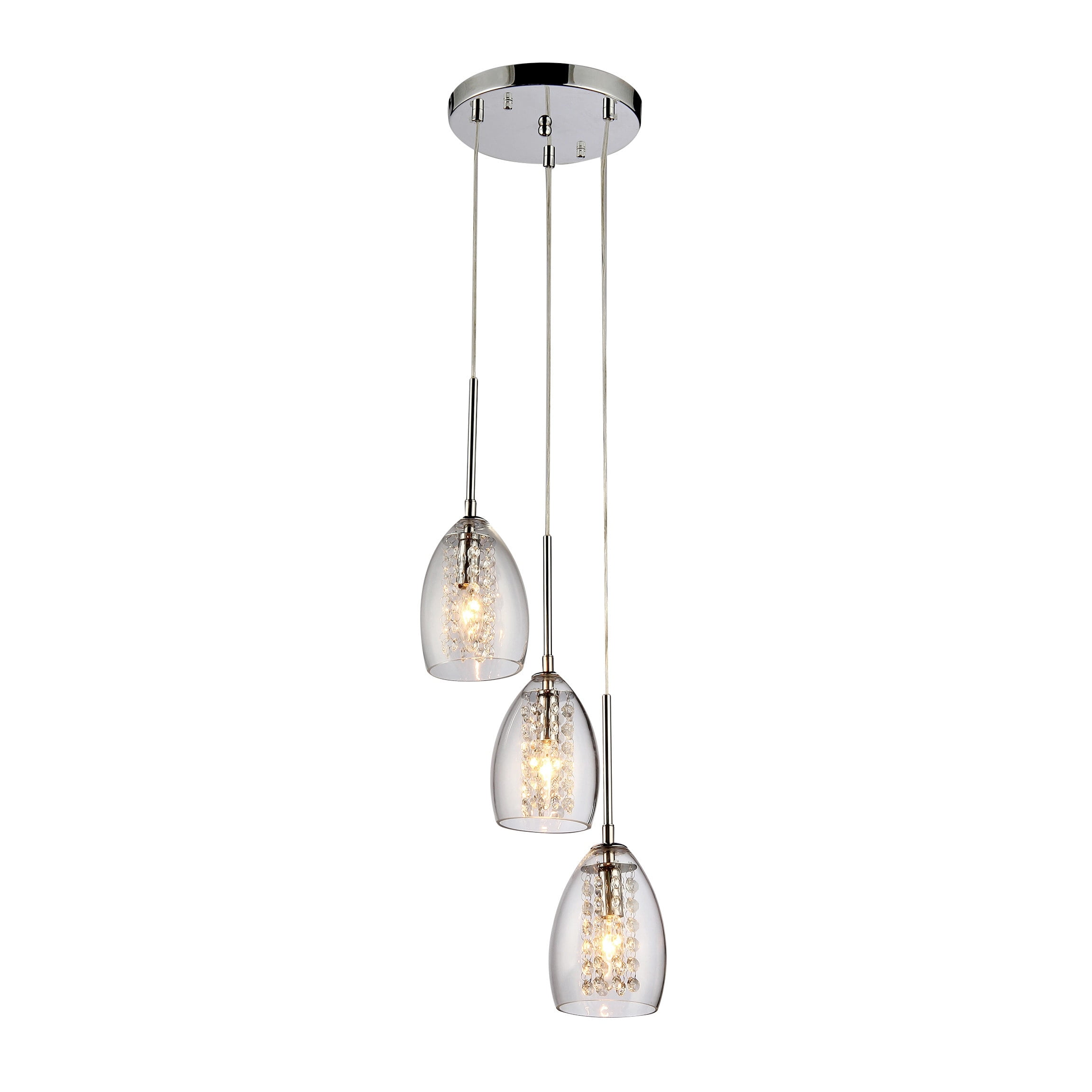 HomeRoots Decor Wine Cup Adjustable Cable Pendant - Image 2