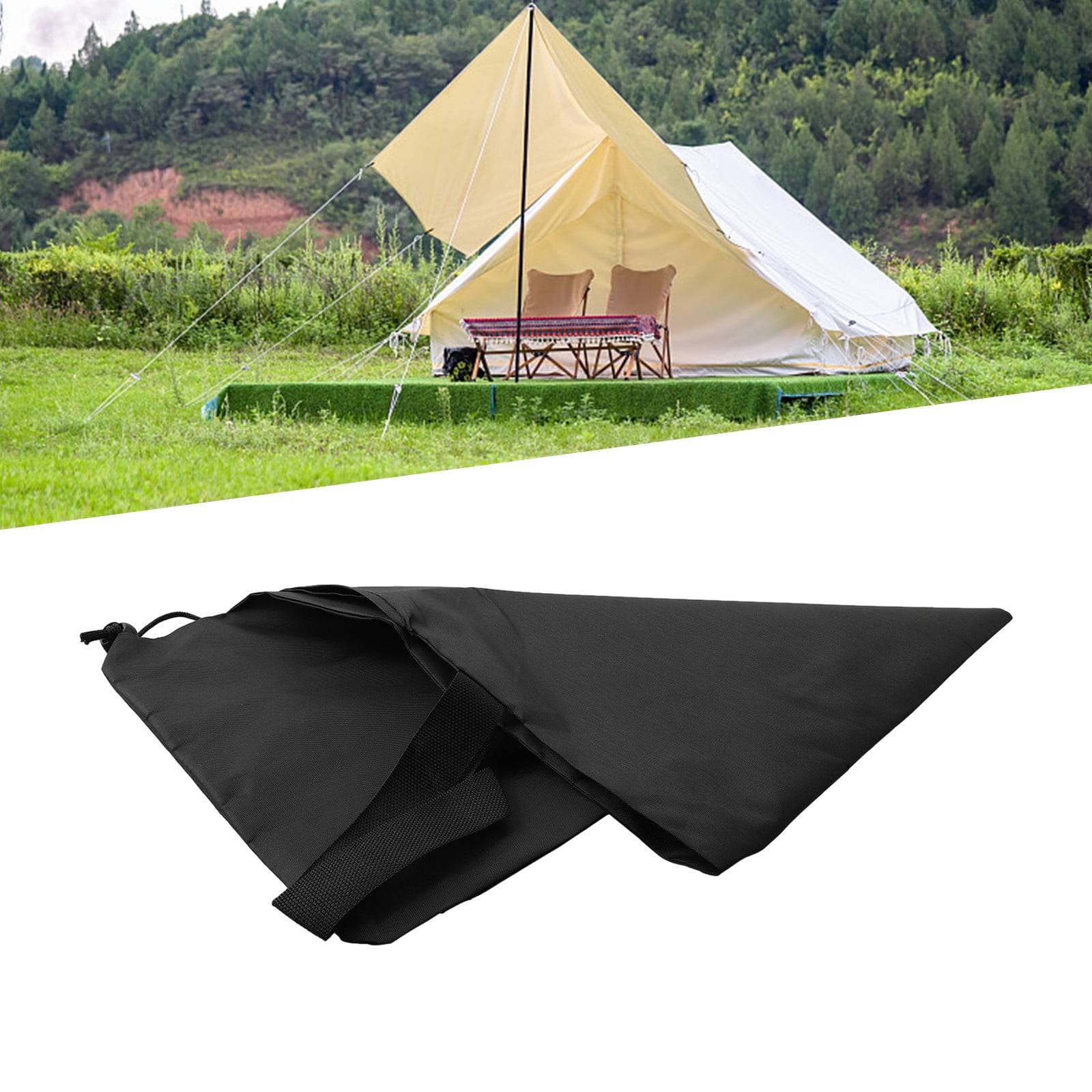 Folding Chair Storage Bag Patio Chair Organizer Handbag Carrying Bag Camping Bag - Image 3