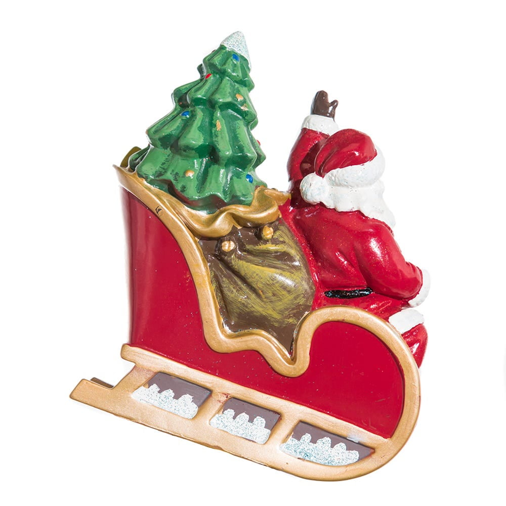 Kurt Adler UL 10-Light Santa Sleigh and Eight Reindeer Light Set - Image 7
