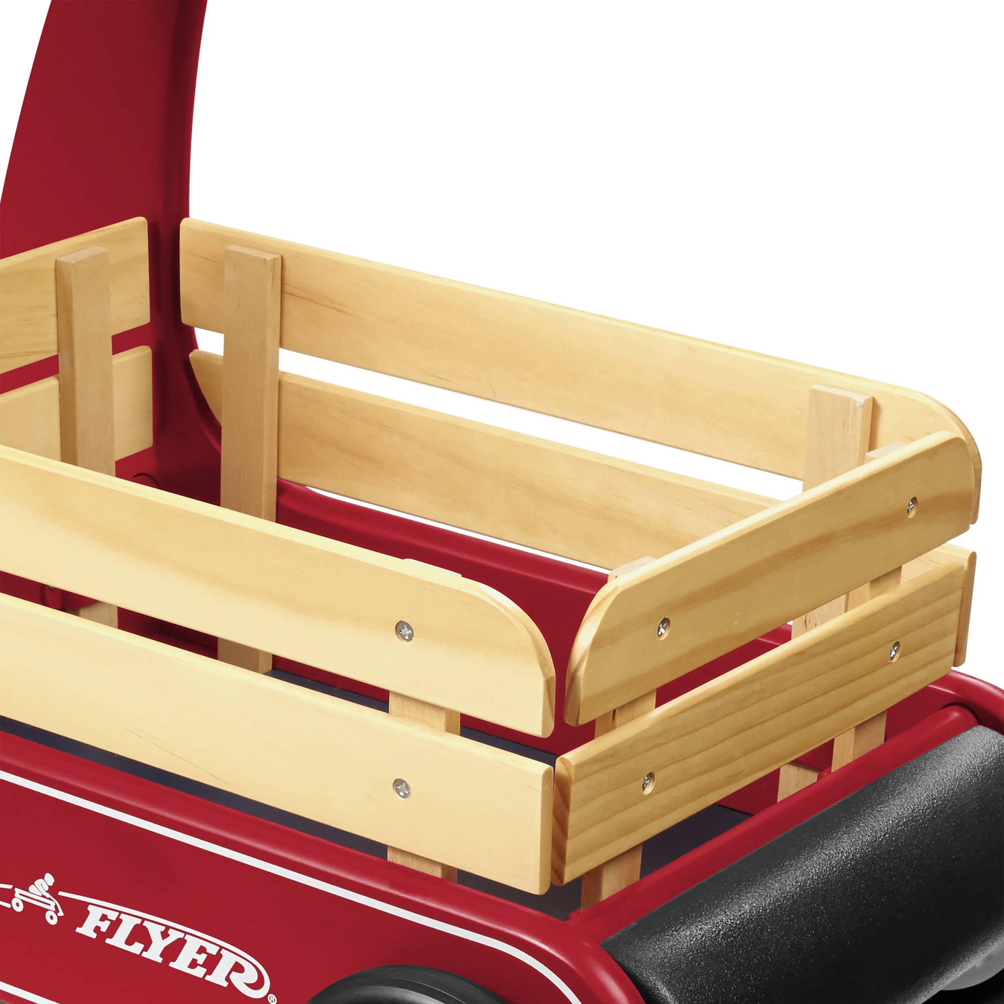 Radio Flyer, Classic Walker Wagon, Wood Push Walker, Red - Image 6