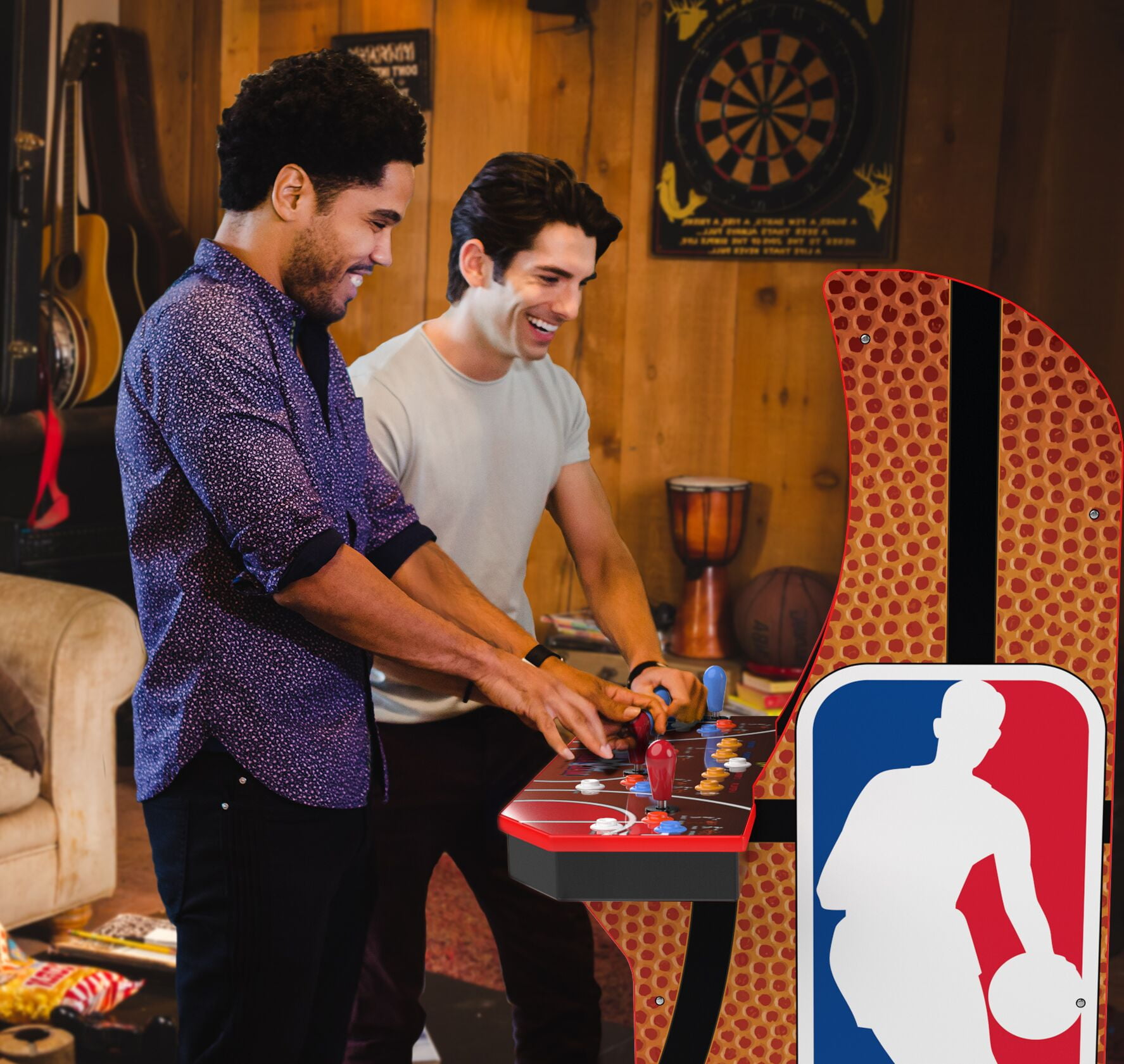 Arcade 1UP, NBA Jam Arcade w/ riser and light up marquee - Image 8