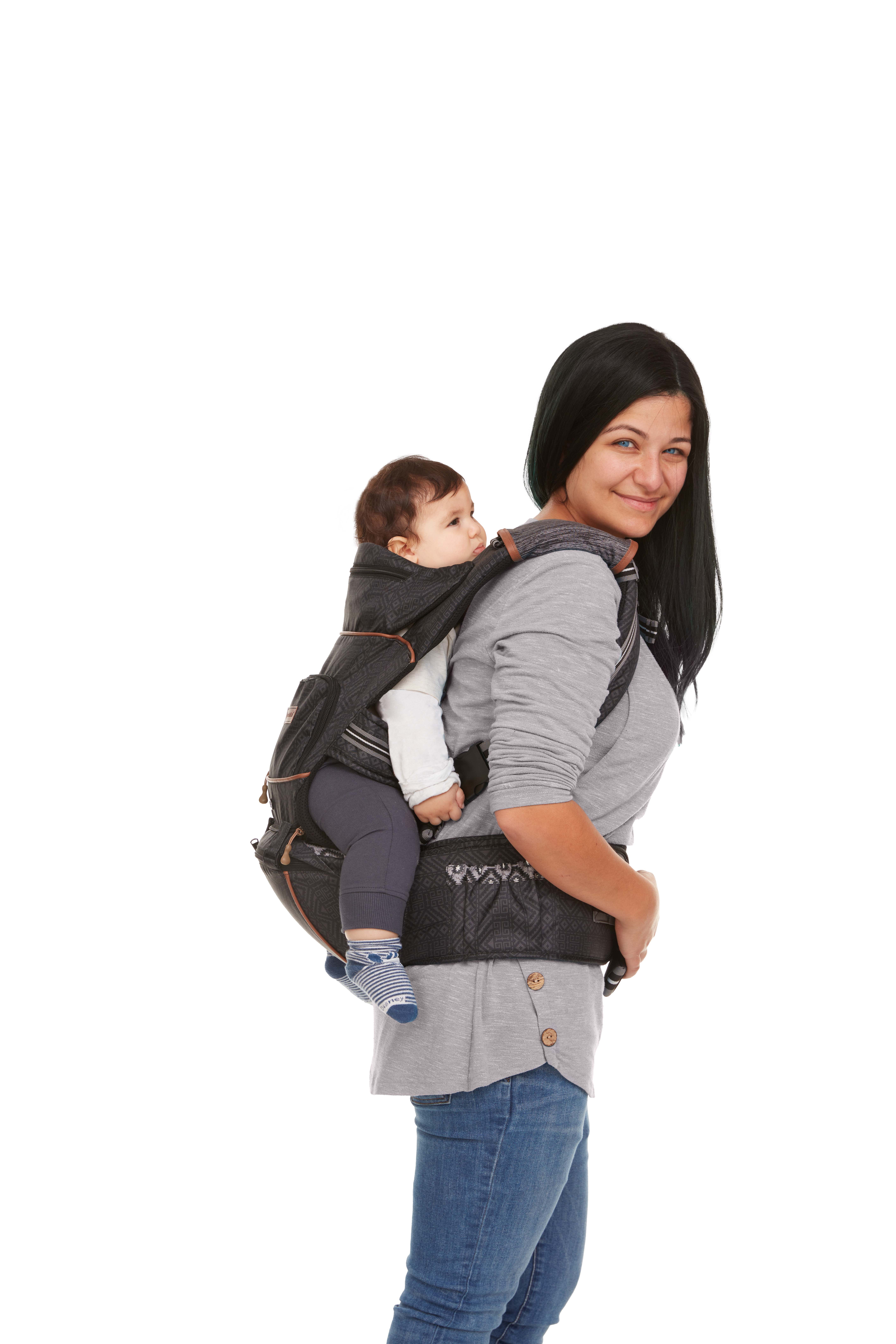 Monbebe 9-in-1 Baby Carrier, Urban, Unisex - Image 10