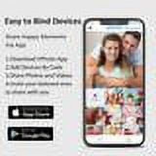 10.1-Inch Digital Photo Frame WiFi Digital Picture Frame - Fullja Photo Album, Full Function, 16GB, 1080P, HD Touch Screen, Instantly Share Photos/Videos via VPhoto APP, Email, Unlimited Could Storage - Image 4