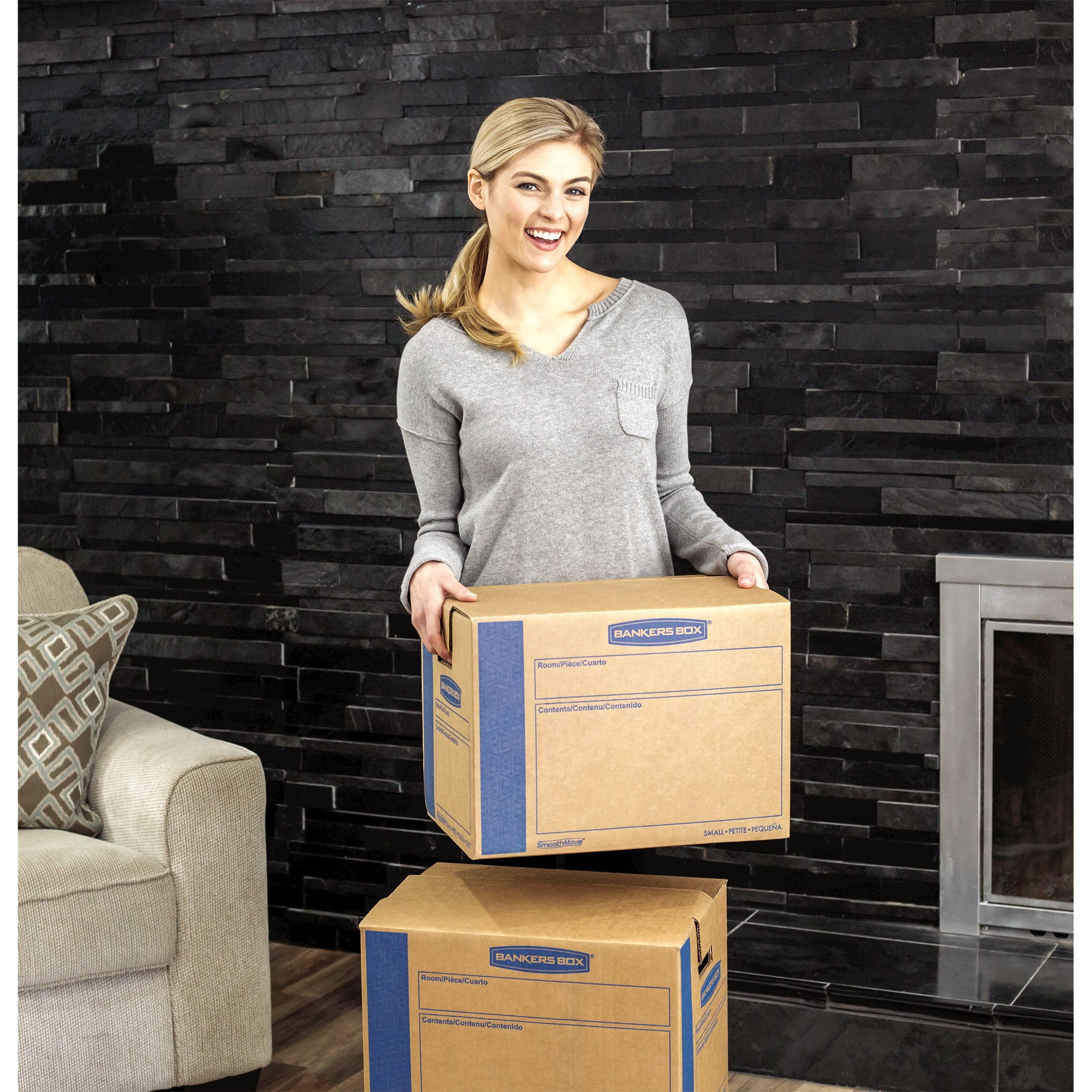 Bankers Box 8 Pack Medium Prime Moving Boxes - Image 6