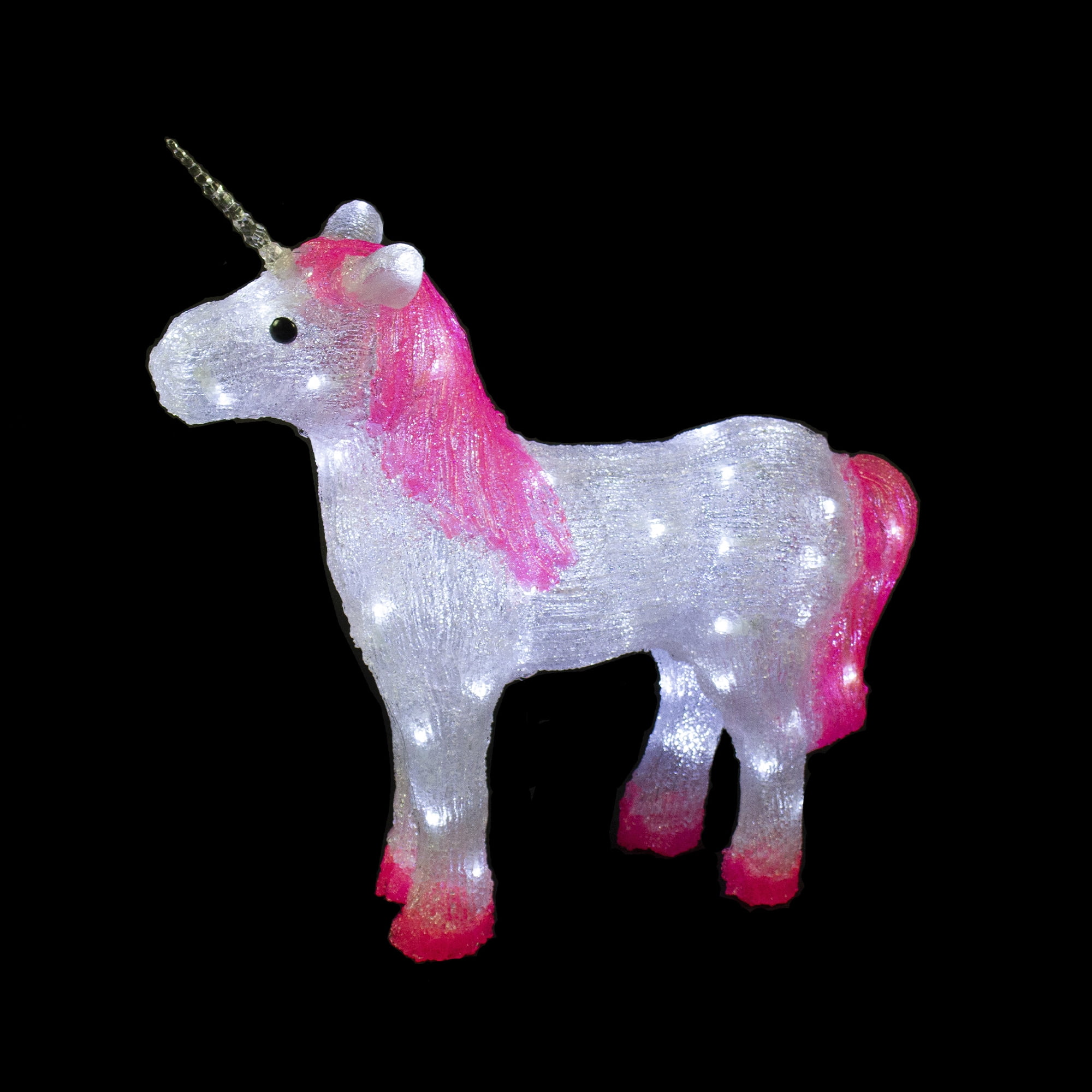 Northlight 23" Lighted Commercial Grade Acrylic Unicorn Christmas Display Decoration - Image 4