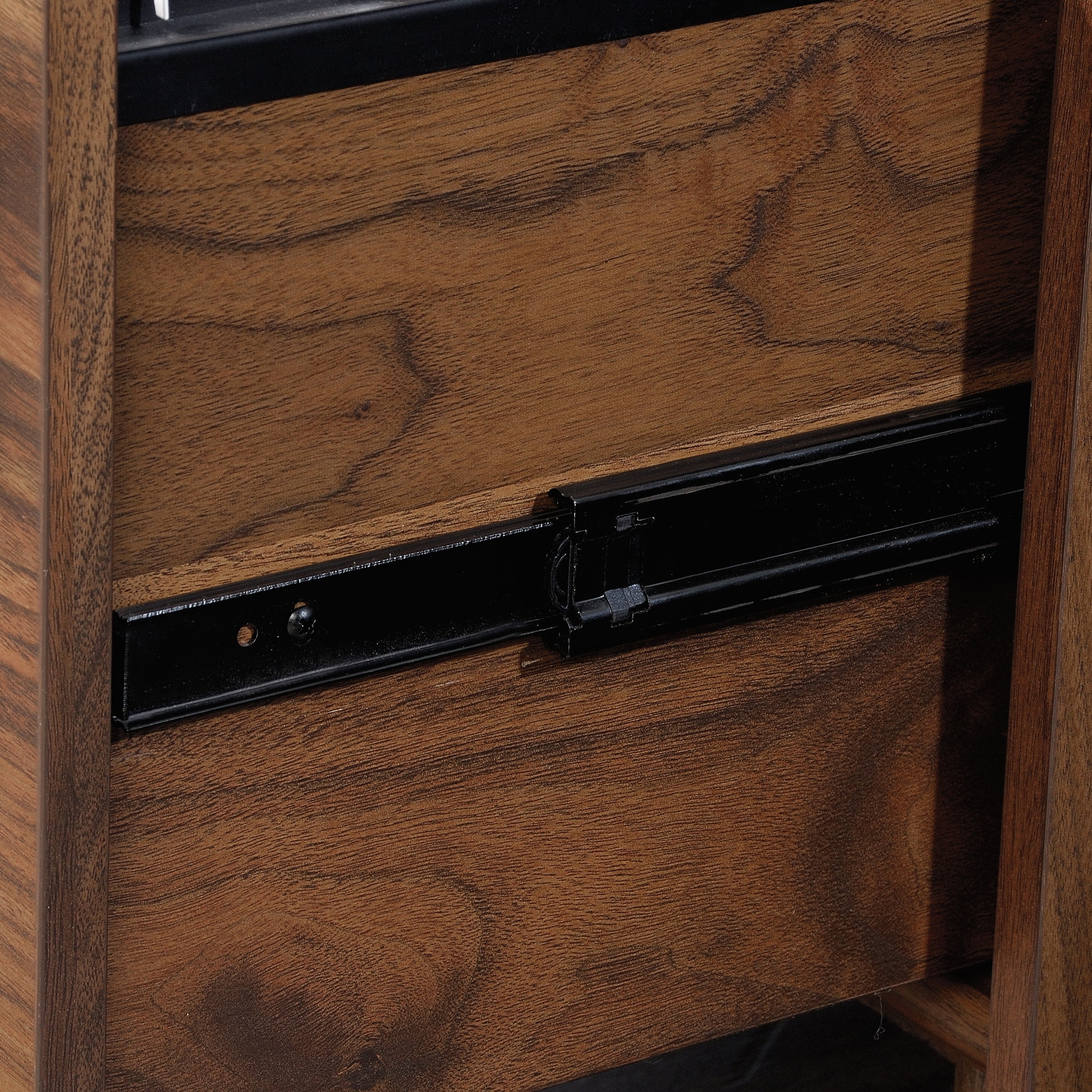 Sauder Clifford Place Lateral File Cabinet, Grand Walnut Finish - Image 11