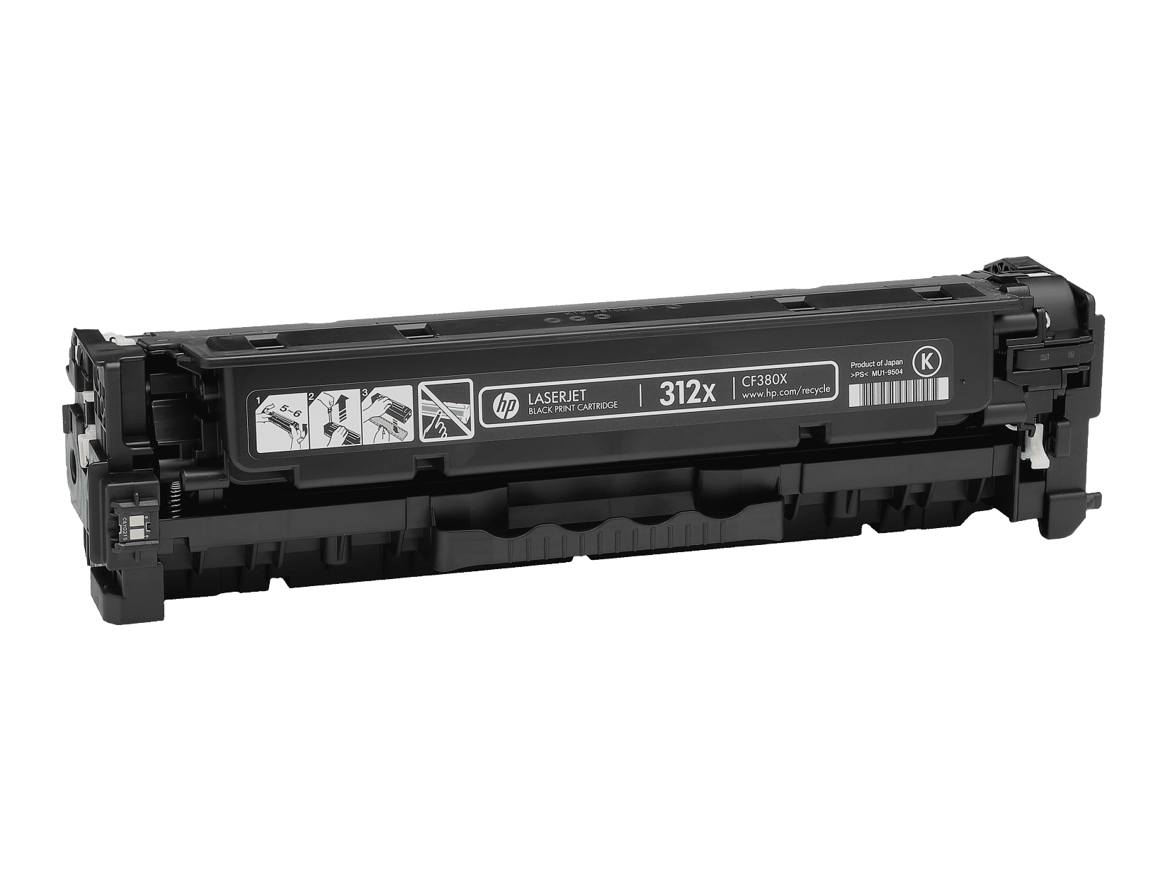 HP 312X High Yield Black LaserJet Toner Cartridge, ~4,400 pages, CF380X - Image 4