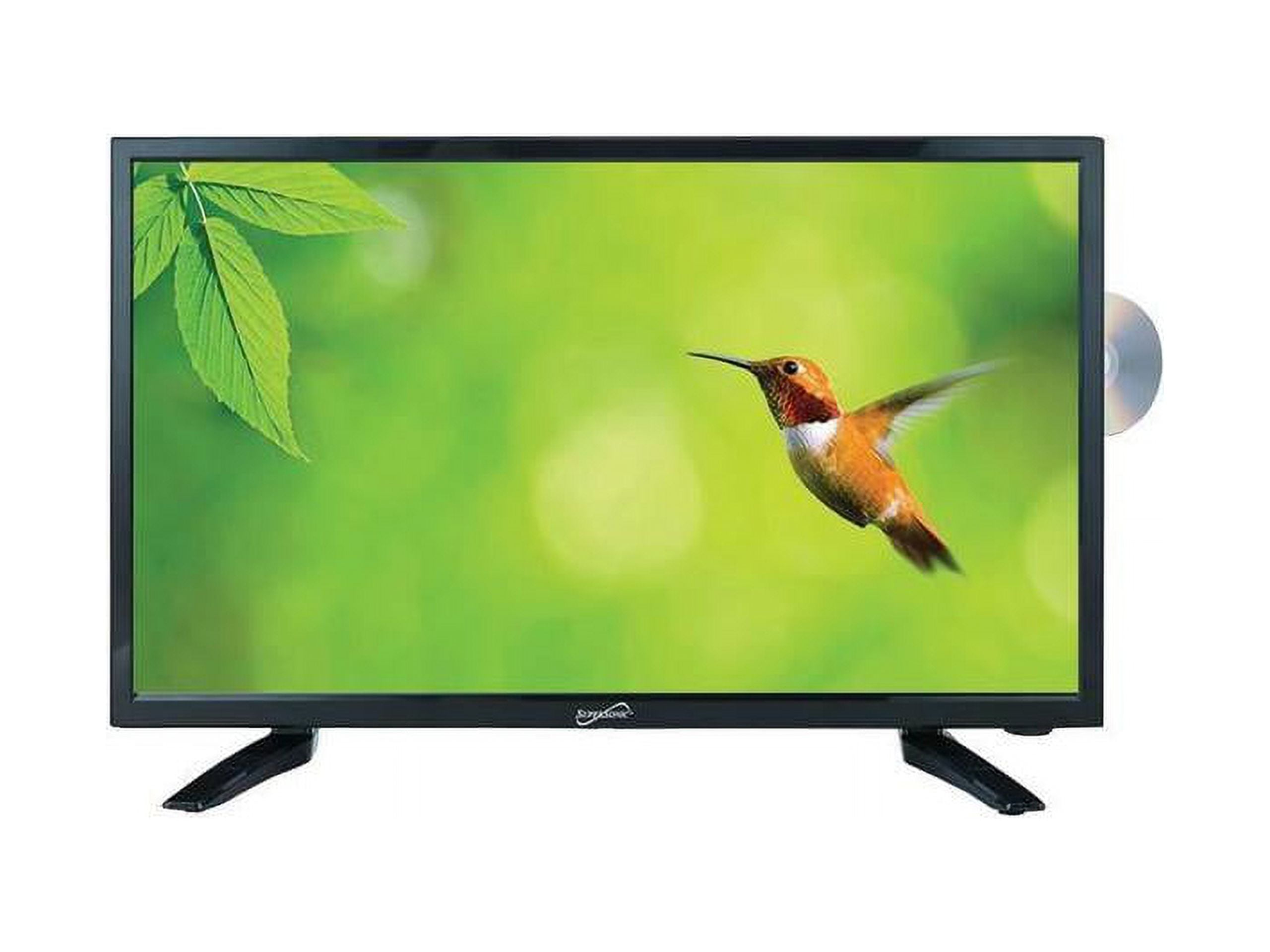 19 Inch Supersonic SC-1912 12 Volt AC/DC LED 1080p Digital HDTV w/ DVD Player - Image 4