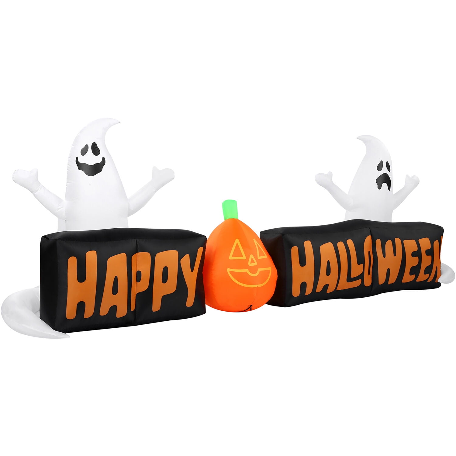 Haunted Hill Farm 3 Ft Happy Halloween Sign, Halloween Blow Up, Airblown Inflatable, 840148726505 - Image 13