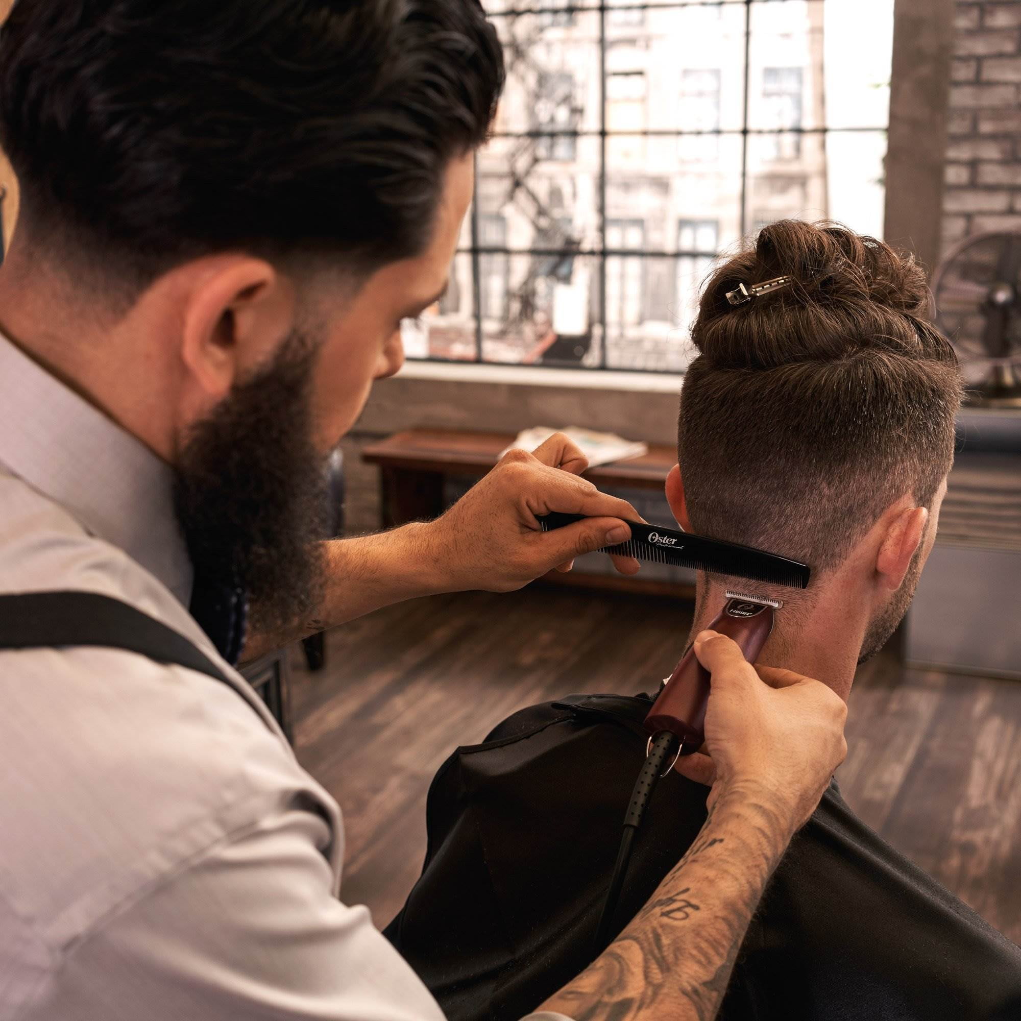 Oster Professional Beauty T Finisher T Blade Combo Fast Hair Cut Clipper Trimmer - Image 6